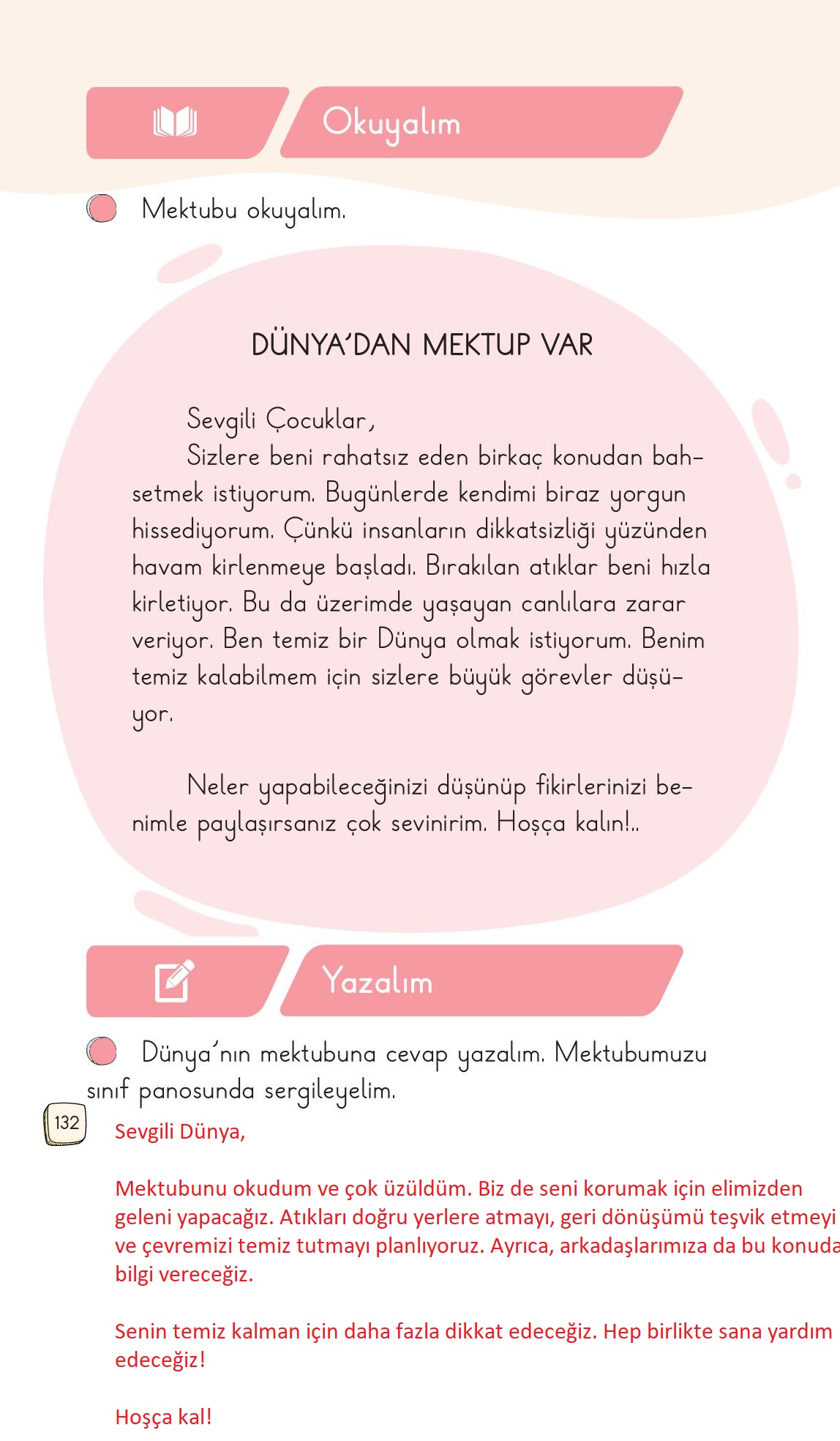 1. Sınıf Meb Yayınları 2. Kitap Türkçe Ders Kitabı Sayfa 132 Cevapları 1. Sınıf Meb Yayınları 2. Kitap Türkçe Ders Kitabı Sayfa 132 Cevapları
