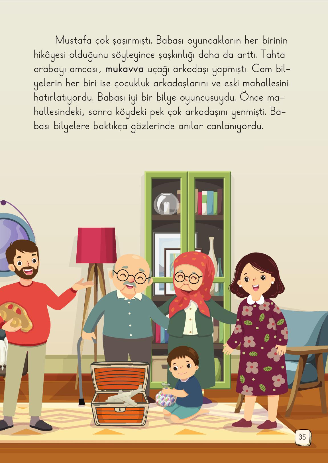 1. Sınıf Meb Yayınları 2. Kitap Türkçe Ders Kitabı Sayfa 35 Cevapları