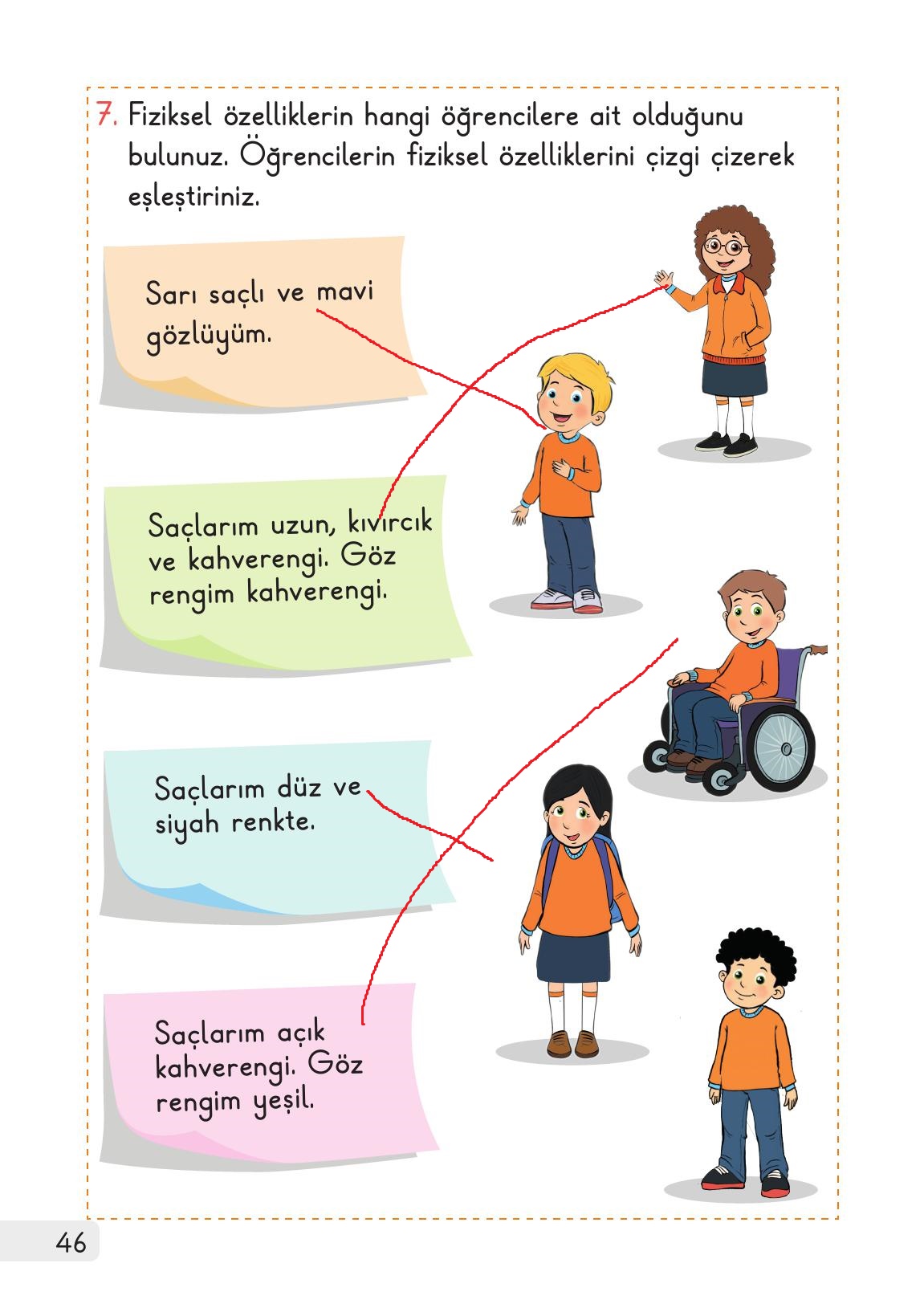 1. Sınıf Meb Yayınları Hayat Bilgisi Ders Kitabı Sayfa 46 Cevapları 1. Sınıf Meb Yayınları Hayat Bilgisi Ders Kitabı Sayfa 46 Cevapları