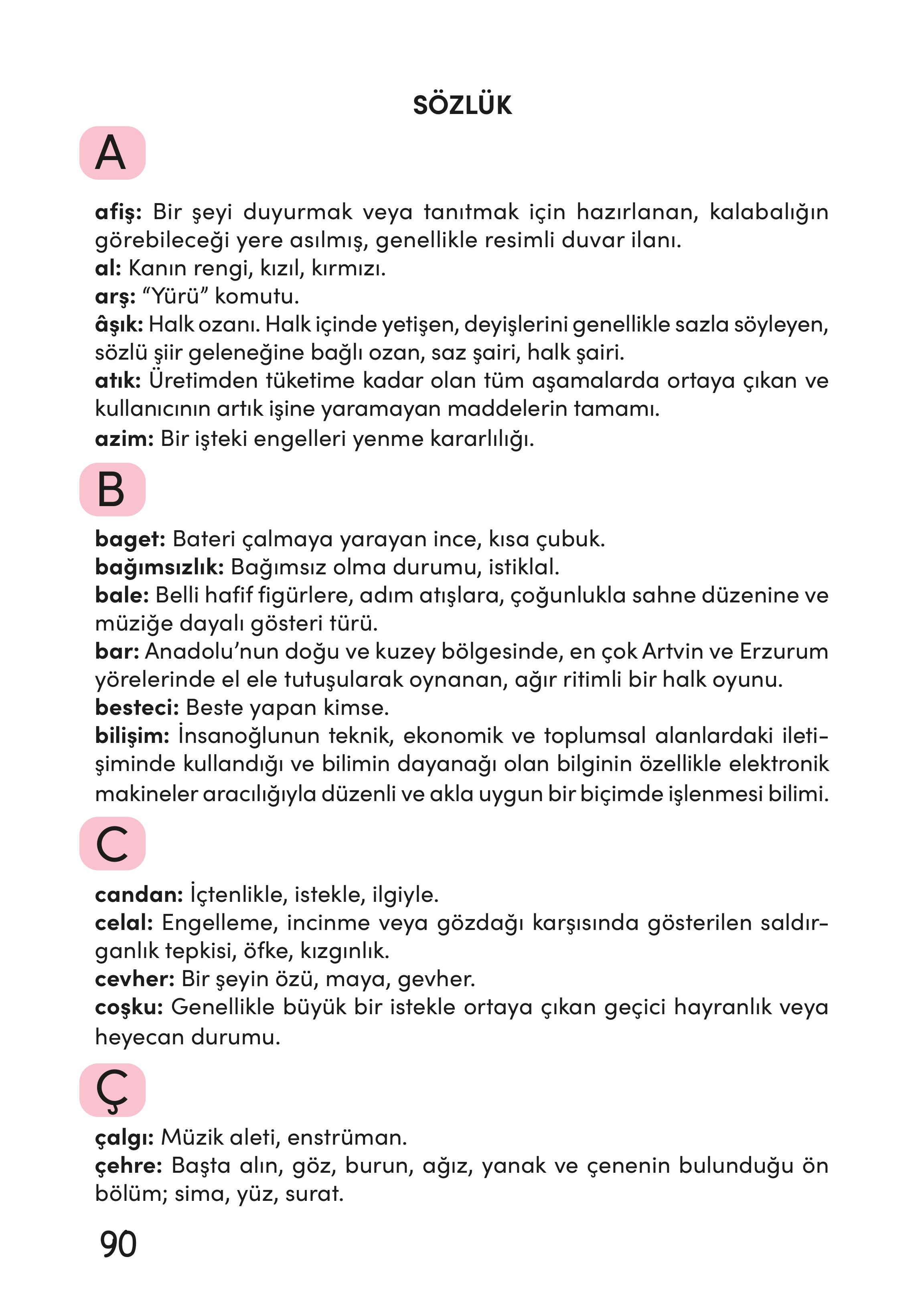 3. Sınıf Meb Yayınları Müzik Ders Kitabı Sayfa 91 Cevapları