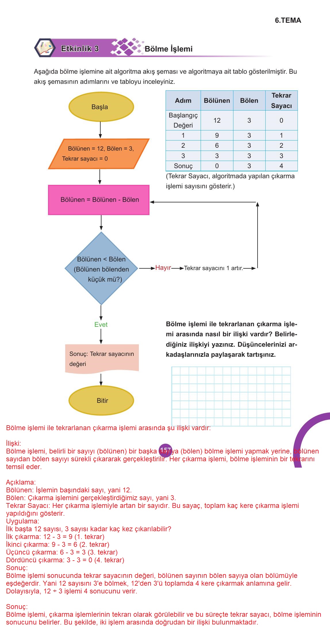 5. Sınıf Meb Yayınları 2. Kitap Matematik Ders Kitabı Sayfa 157 Cevapları