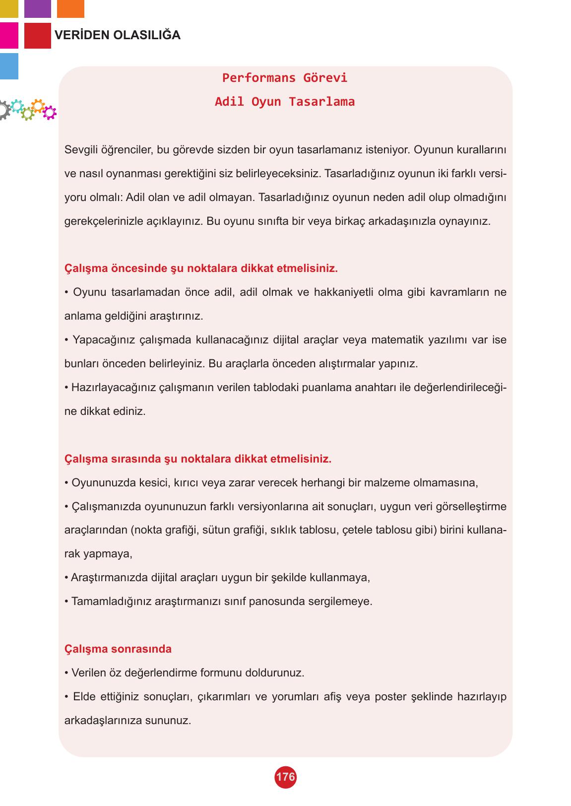 5. Sınıf Meb Yayınları 2. Kitap Matematik Ders Kitabı Sayfa 176 Cevapları