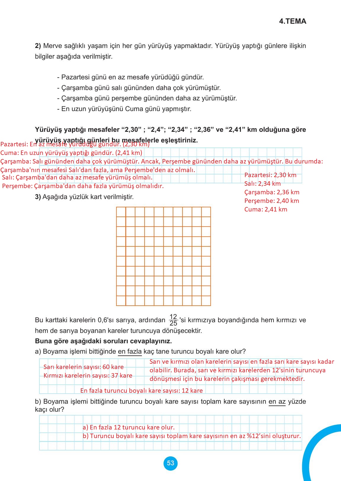 5. Sınıf Meb Yayınları 2. Kitap Matematik Ders Kitabı Sayfa 53 Cevapları 5. Sınıf Meb Yayınları 2. Kitap Matematik Ders Kitabı Sayfa 53 Cevapları