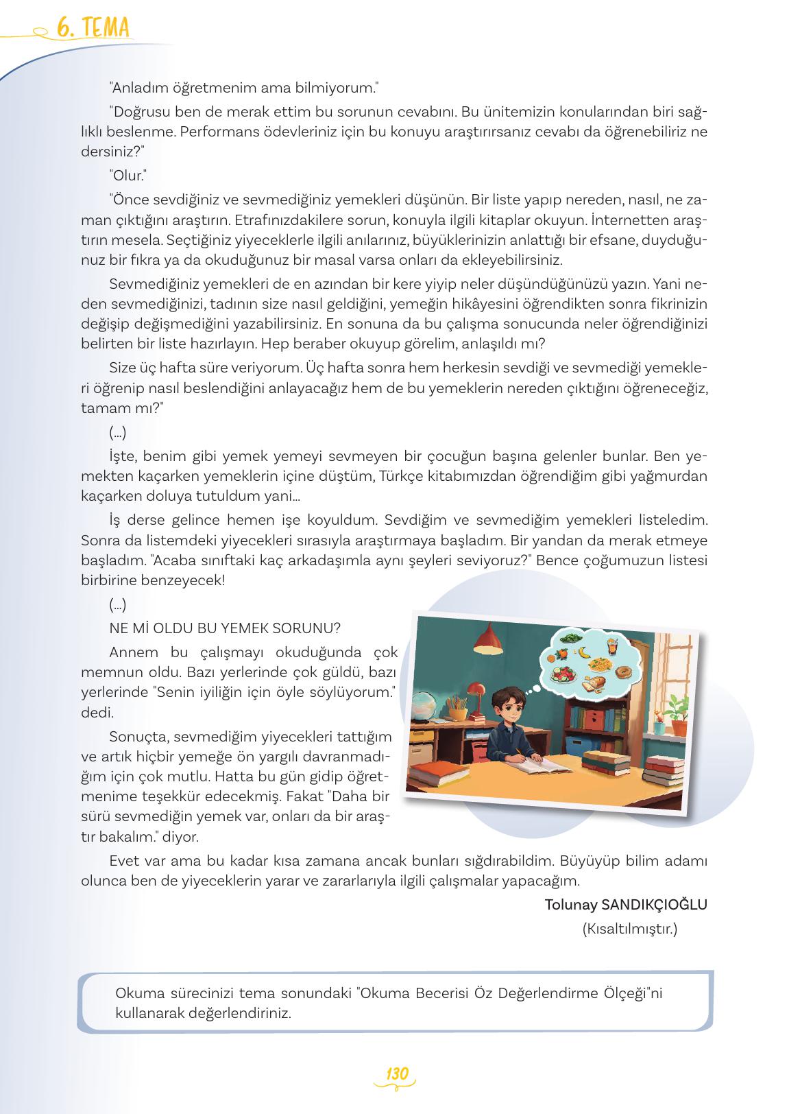 5. Sınıf Meb Yayınları 2. Kitap Türkçe Ders Kitabı Sayfa 130 Cevapları