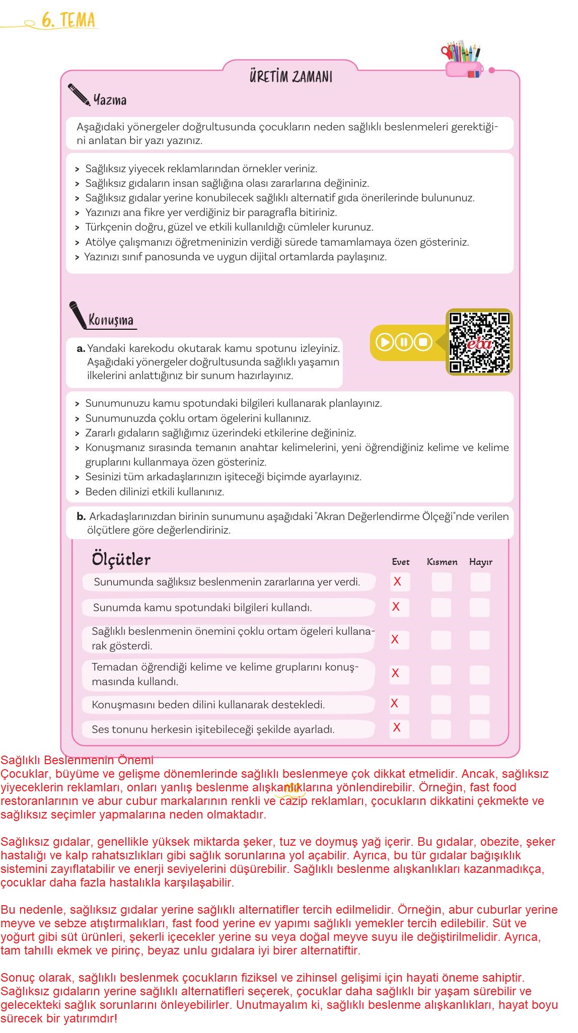 5. Sınıf Meb Yayınları 2. Kitap Türkçe Ders Kitabı Sayfa 152 Cevapları