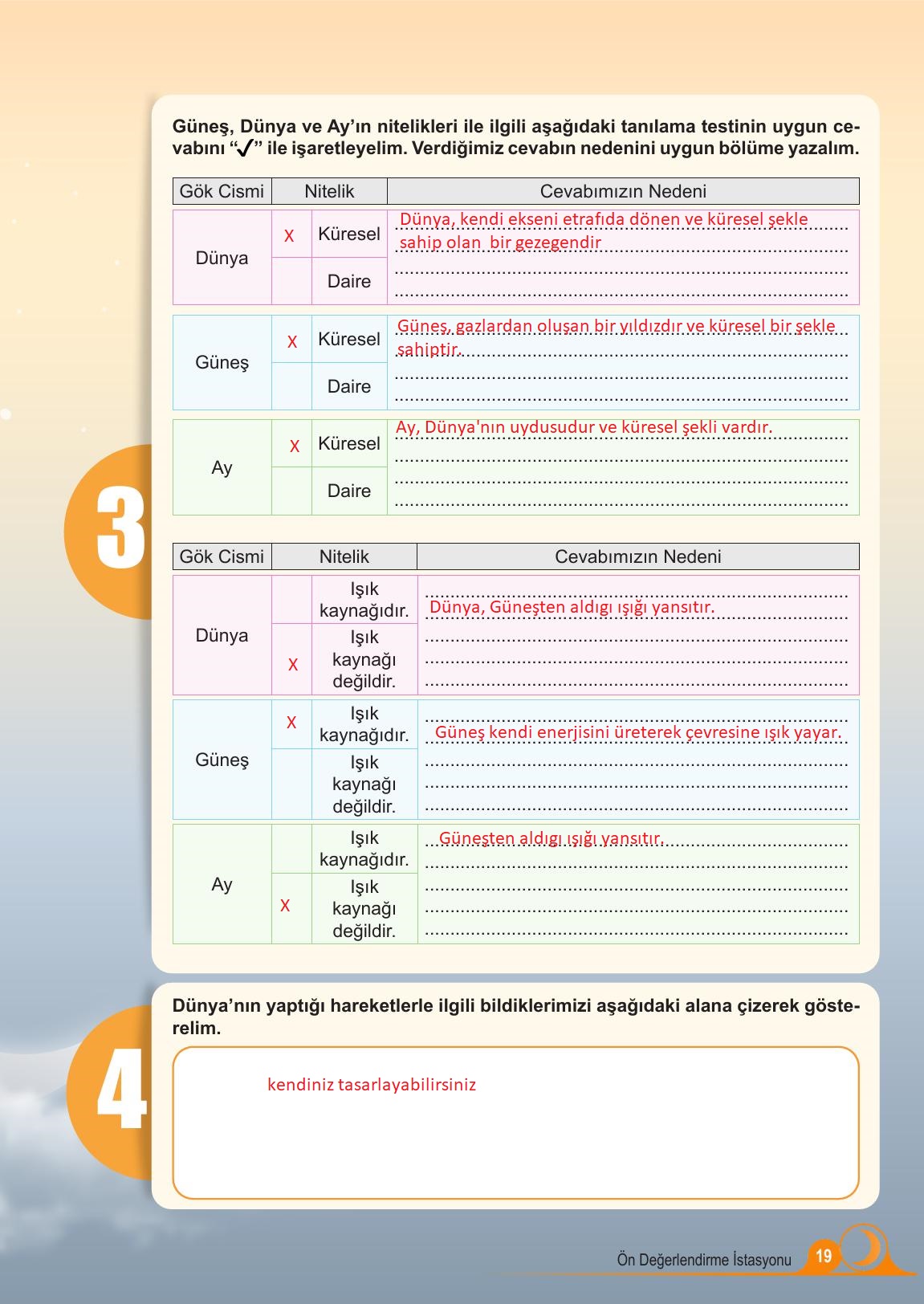5. Sınıf Meb Yayınları Fen Bilimleri Ders Kitabı Sayfa 19 Cevapları 5. Sınıf Meb Yayınları Fen Bilimleri Ders Kitabı Sayfa 19 Cevapları