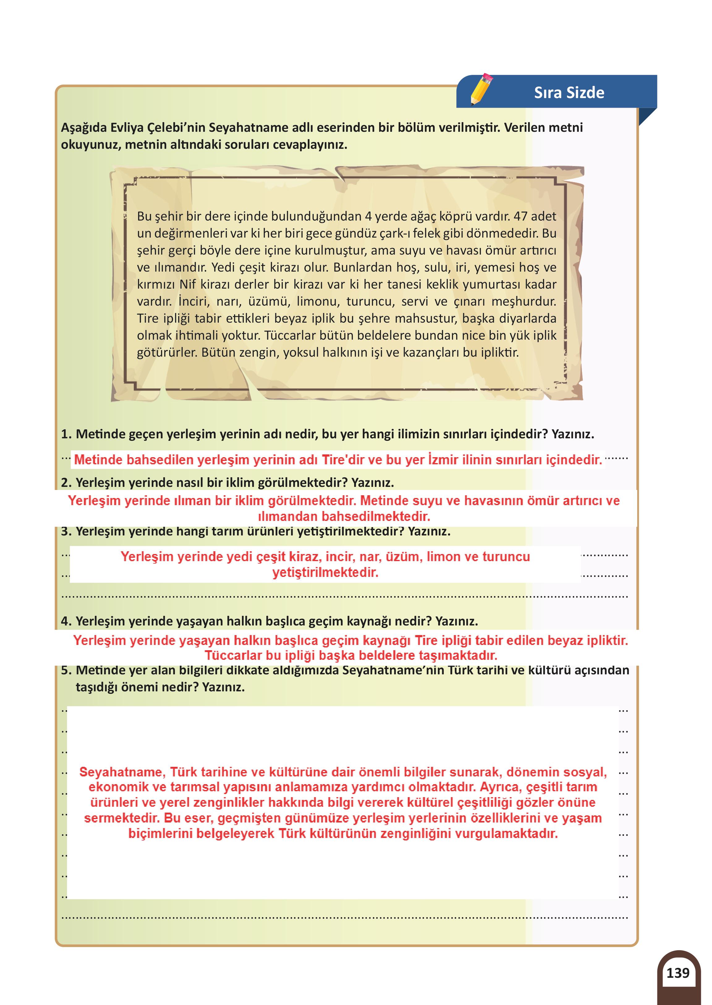 5. Sınıf Meb Yayınları Kültür Ve Medeniyetimize Yön Verenler Ders Kitabı Sayfa 140 Cevapları 5. Sınıf Meb Yayınları Kültür Ve Medeniyetimize Yön Verenler Ders Kitabı Sayfa 140 Cevapları