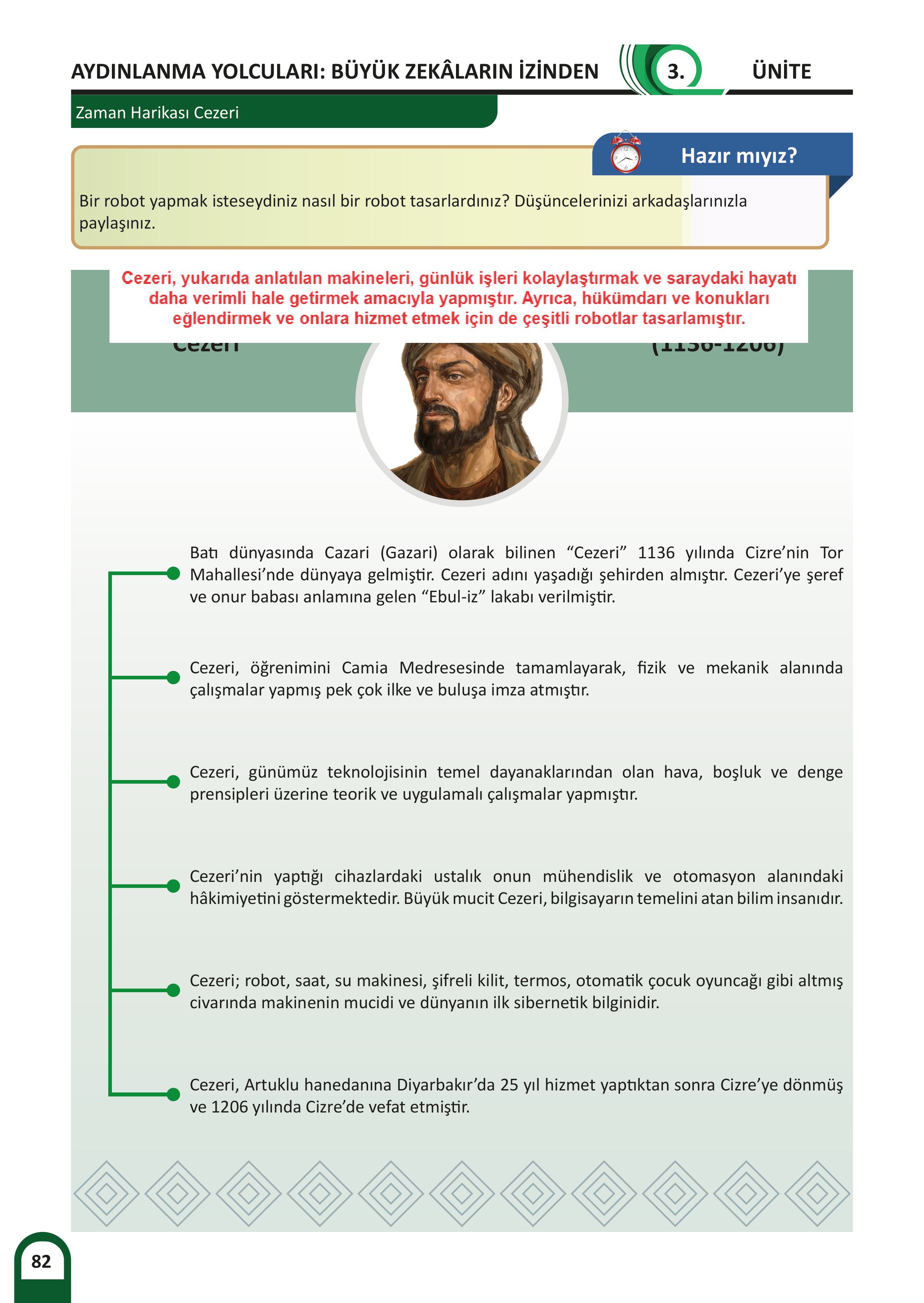 5. Sınıf Meb Yayınları Kültür Ve Medeniyetimize Yön Verenler Ders Kitabı Sayfa 83 Cevapları