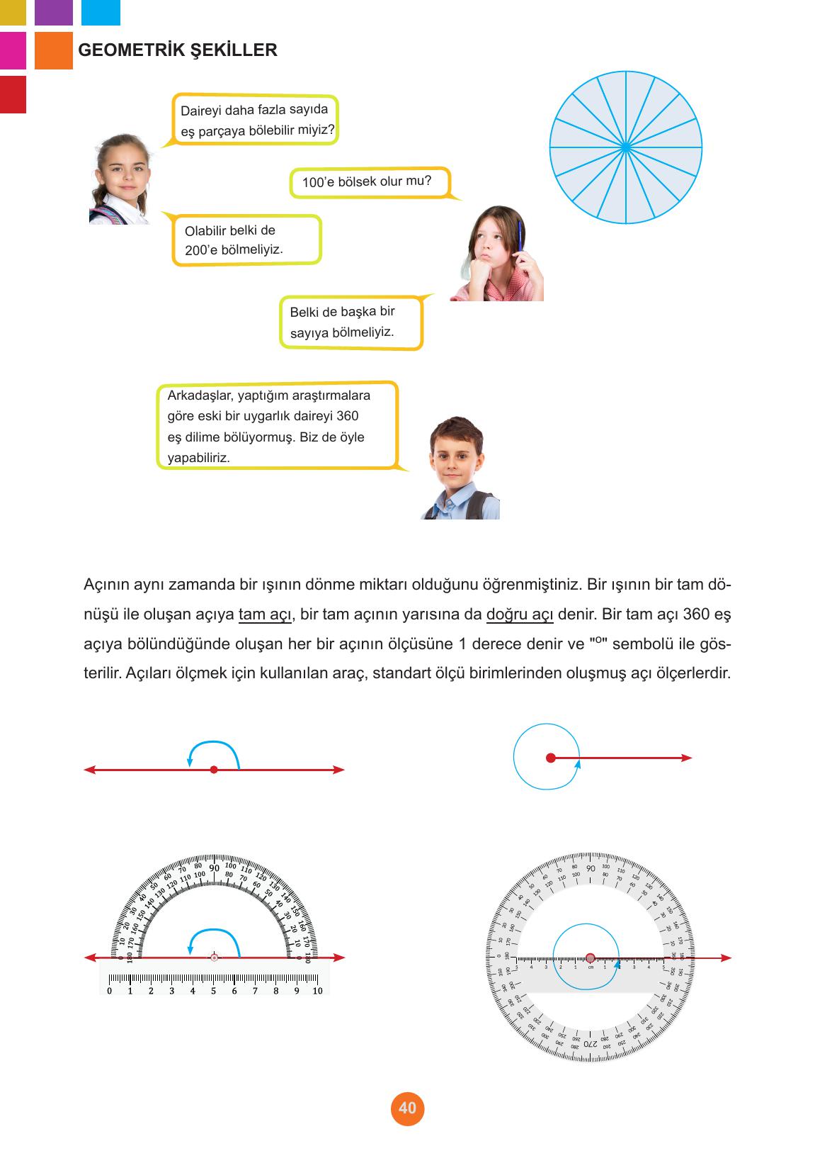 5. Sınıf Meb Yayınları Matematik Ders Kitabı Sayfa 40 Cevapları