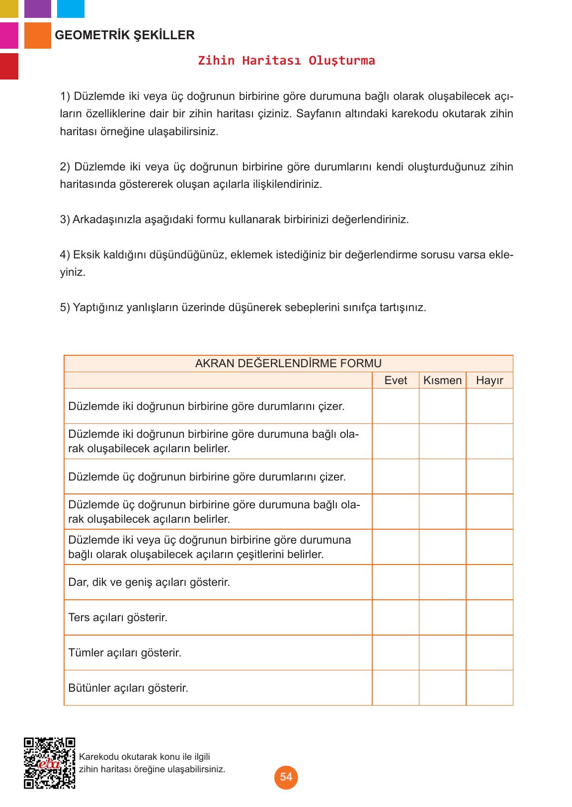 5. Sınıf Meb Yayınları Matematik Ders Kitabı Sayfa 54 Cevapları 5. Sınıf Meb Yayınları Matematik Ders Kitabı Sayfa 54 Cevapları