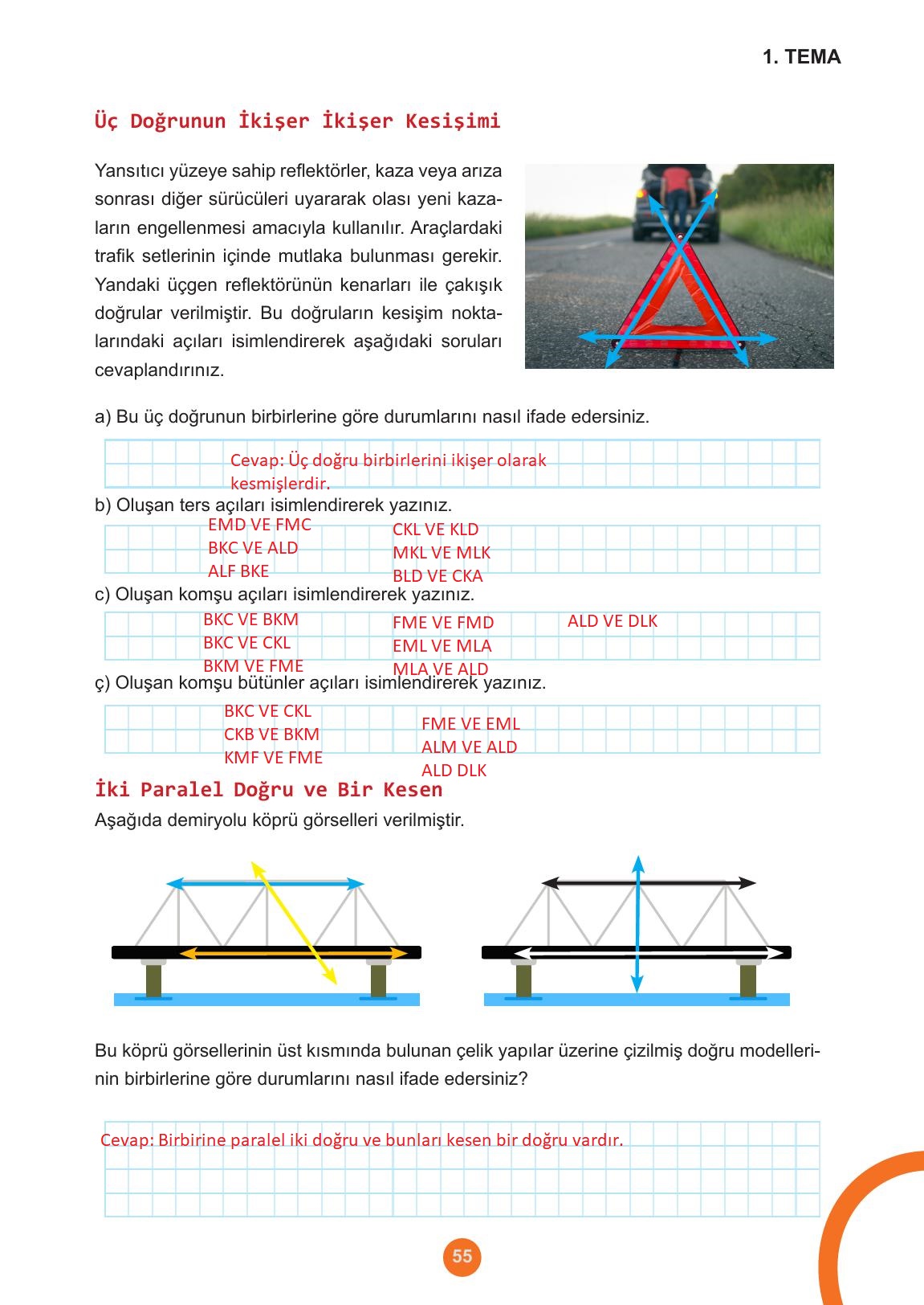 5. Sınıf Meb Yayınları Matematik Ders Kitabı Sayfa 55 Cevapları 5. Sınıf Meb Yayınları Matematik Ders Kitabı Sayfa 55 Cevapları