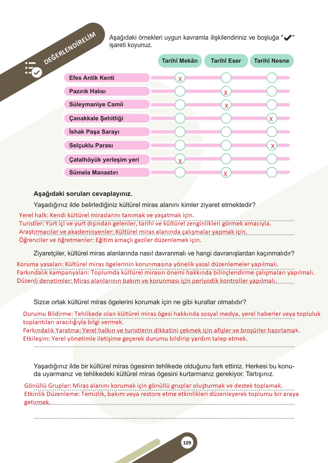 5. Sınıf Meb Yayınları Sosyal Bilgiler Ders Kitabı Sayfa 109 Cevapları 5. Sınıf Meb Yayınları Sosyal Bilgiler Ders Kitabı Sayfa 109 Cevapları