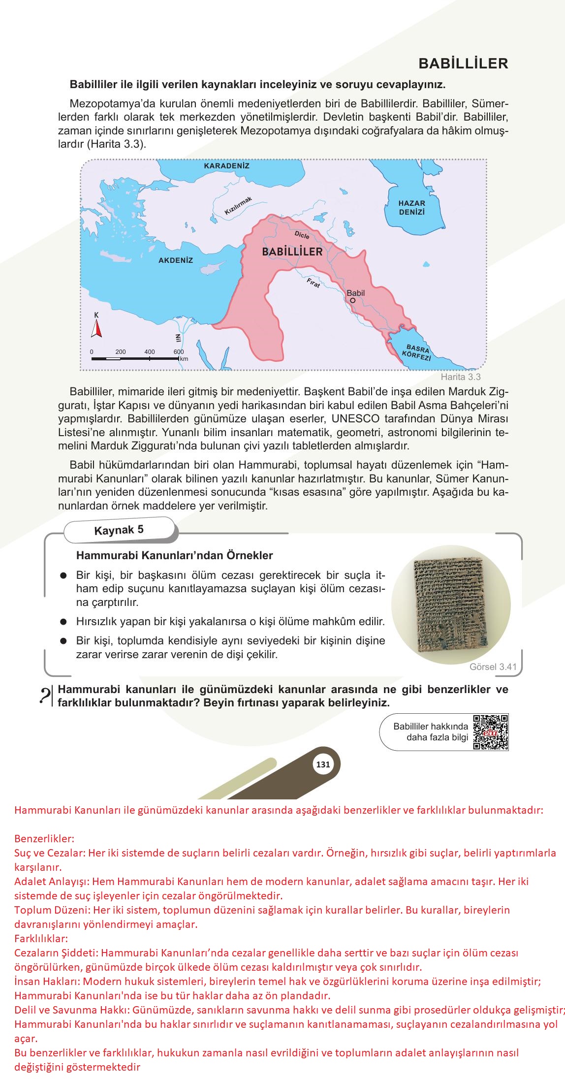 5. Sınıf Meb Yayınları Sosyal Bilgiler Ders Kitabı Sayfa 131 Cevapları 5. Sınıf Meb Yayınları Sosyal Bilgiler Ders Kitabı Sayfa 131 Cevapları