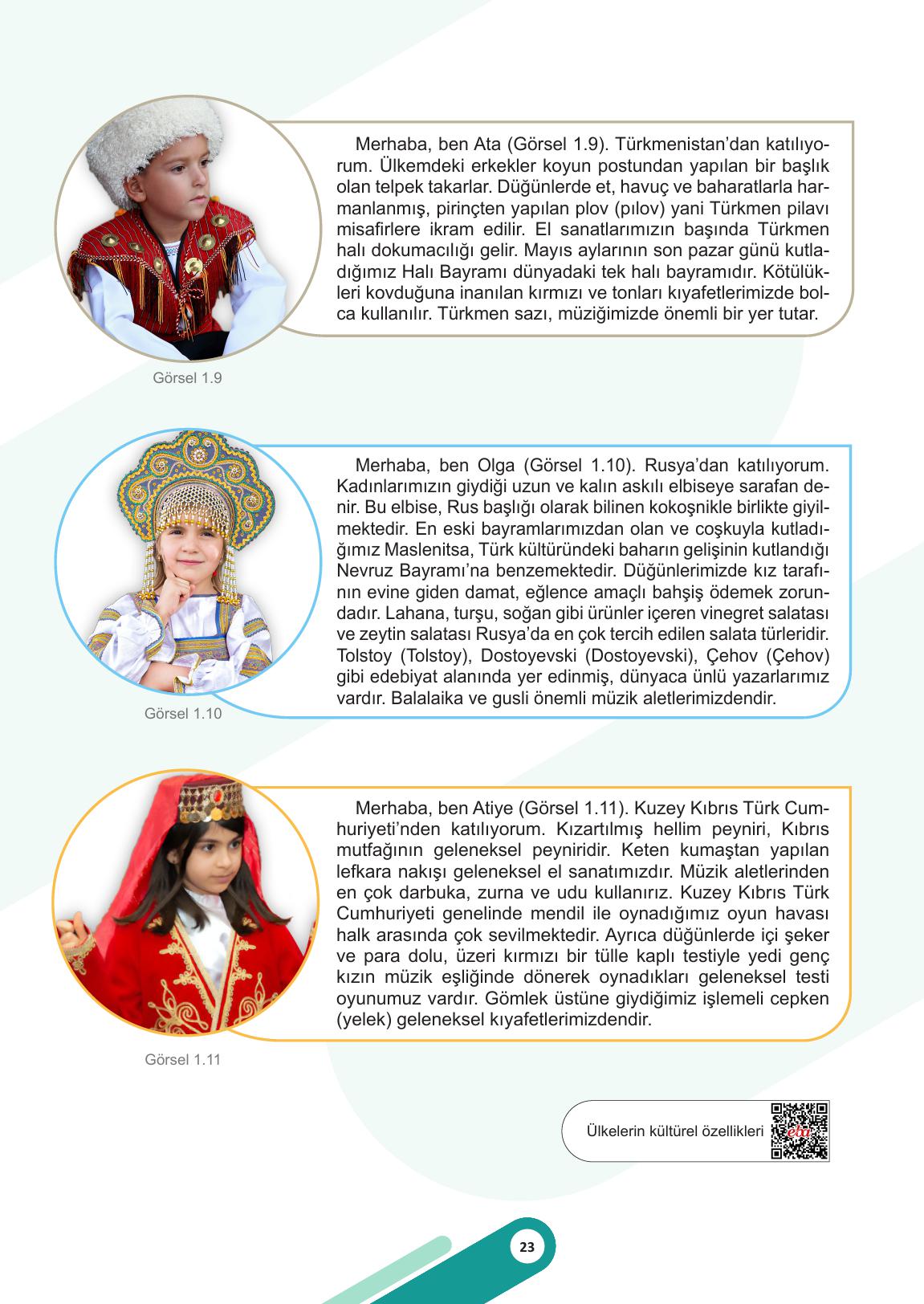 5. Sınıf Meb Yayınları Sosyal Bilgiler Ders Kitabı Sayfa 23 Cevapları