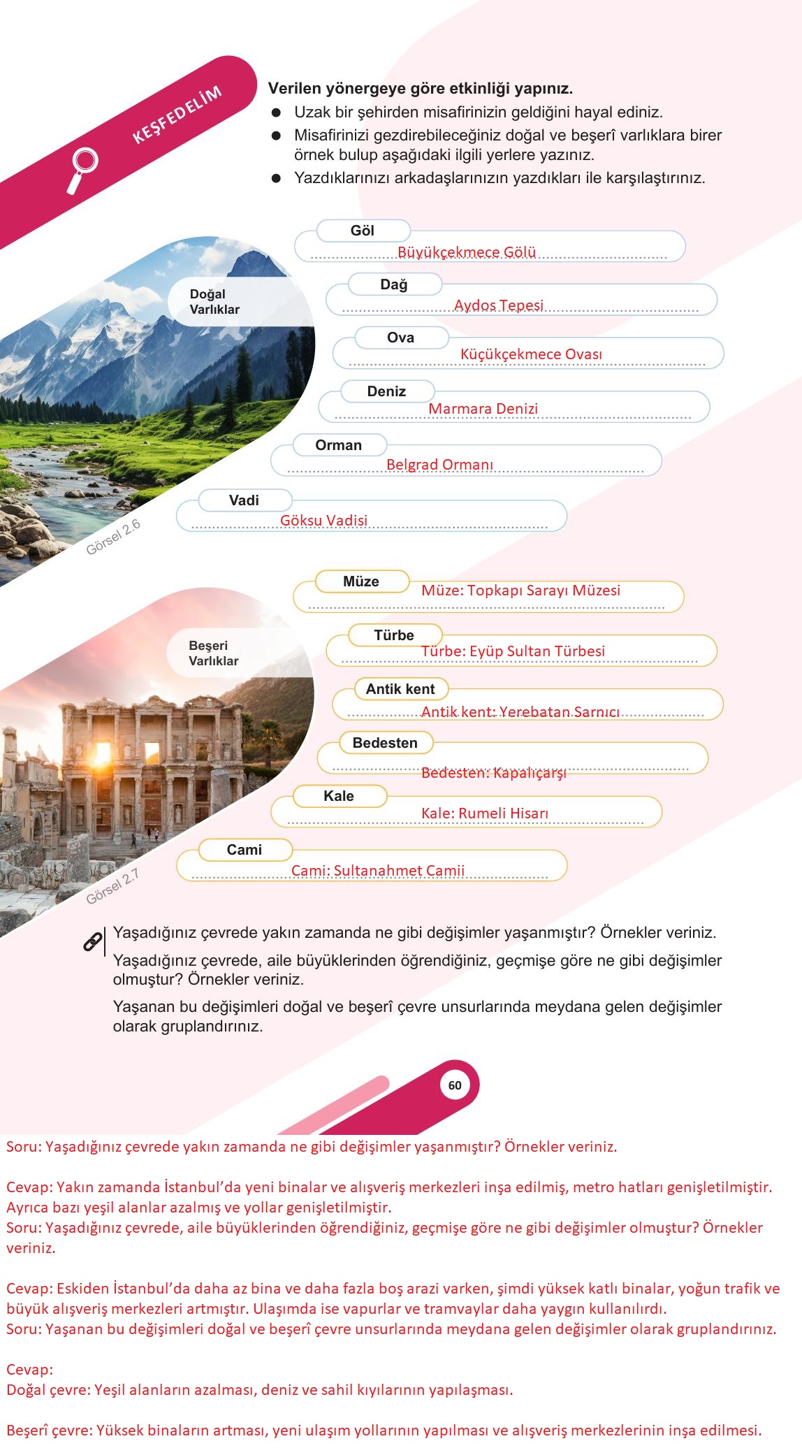 5. Sınıf Meb Yayınları Sosyal Bilgiler Ders Kitabı Sayfa 60 Cevapları 5. Sınıf Meb Yayınları Sosyal Bilgiler Ders Kitabı Sayfa 60 Cevapları
