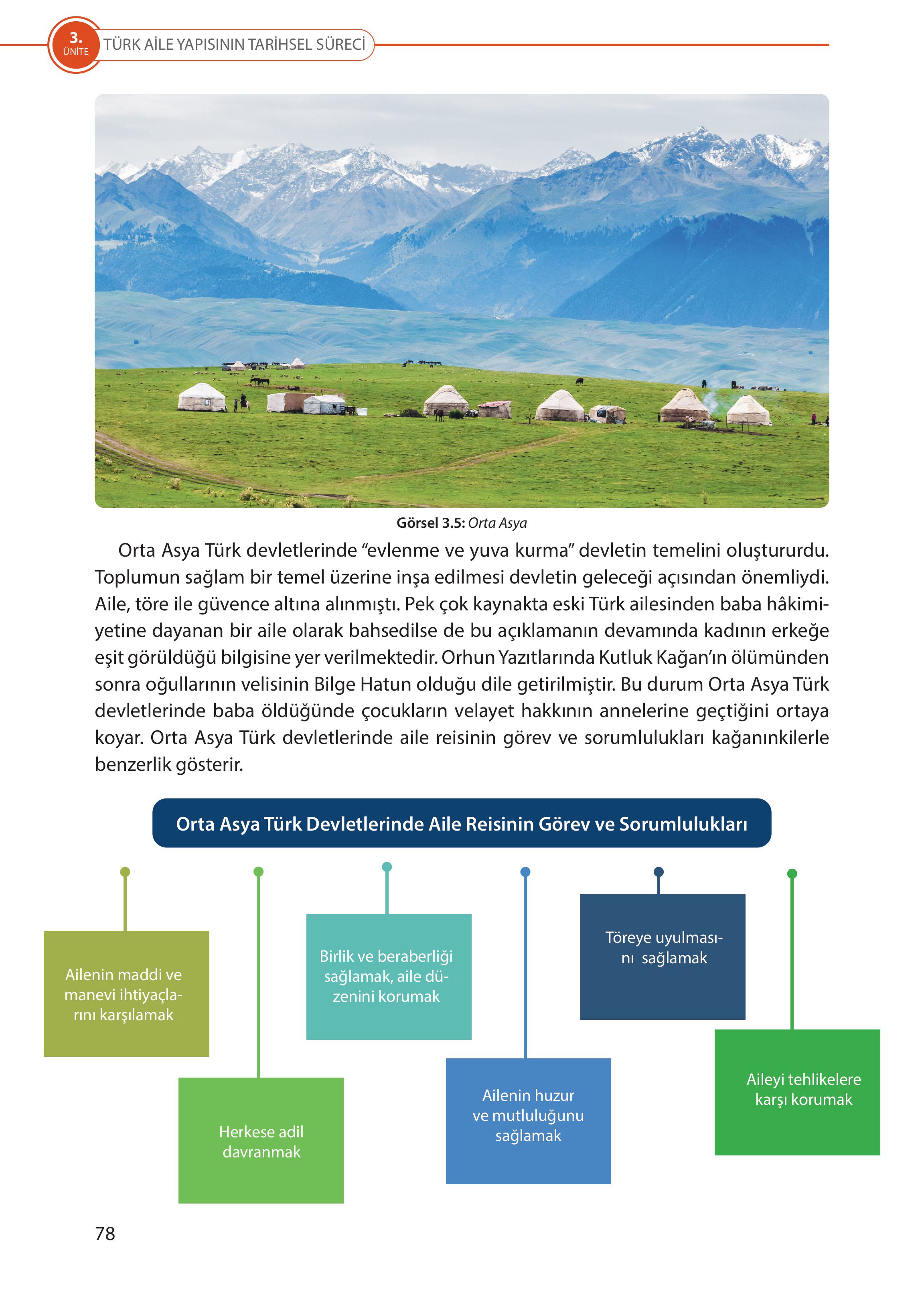 5. Sınıf Meb Yayınları Türk Sosyal Hayatında Aile Ders Kitabı Sayfa 78 Cevapları 5. Sınıf Meb Yayınları Türk Sosyal Hayatında Aile Ders Kitabı Sayfa 78 Cevapları