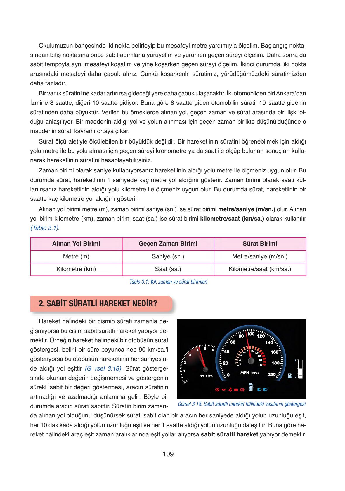 6. Sınıf Gün Yayıncılık Fen Bilimleri Ders Kitabı Sayfa 109 Cevapları