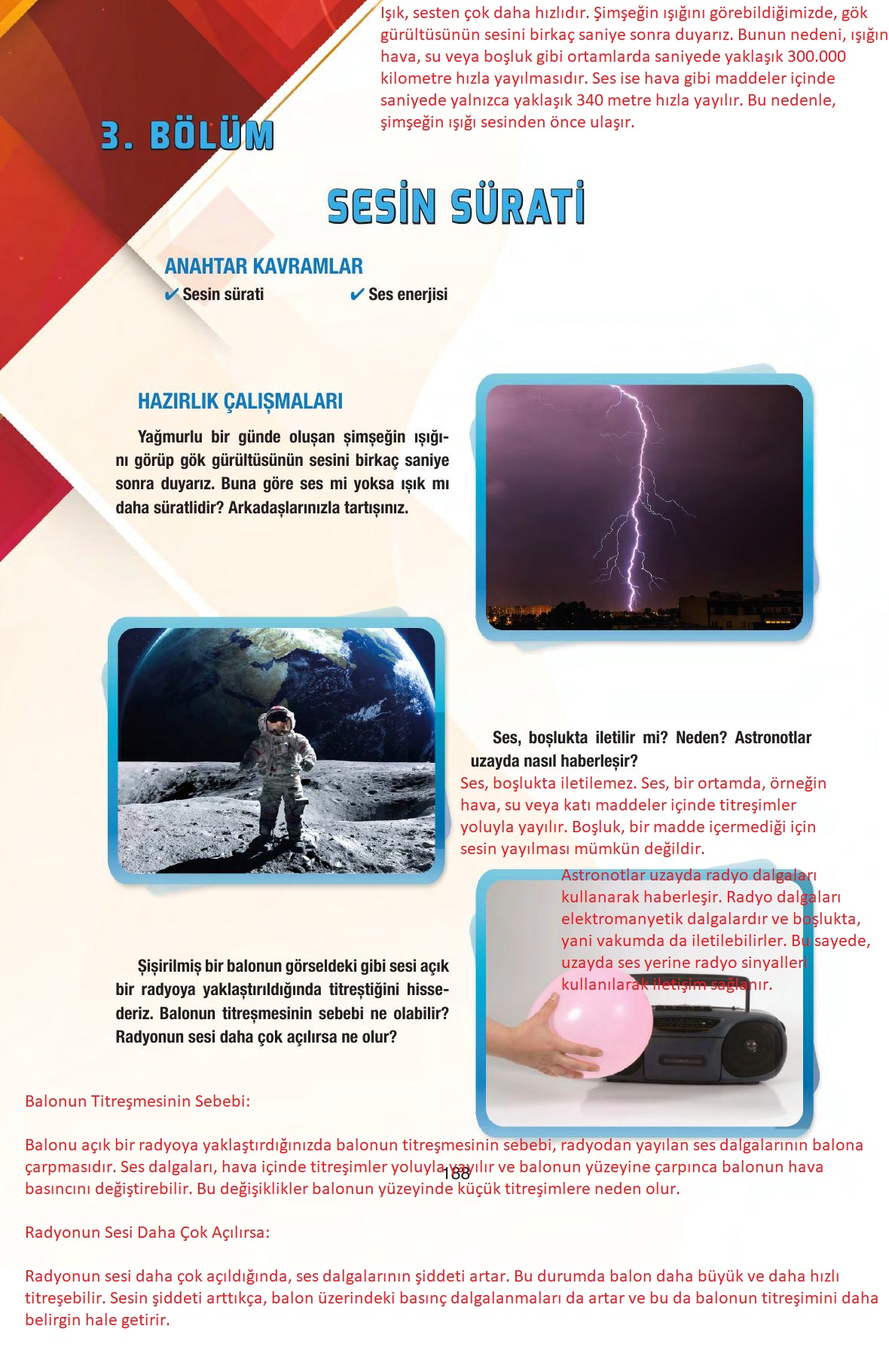 6. Sınıf Gün Yayıncılık Fen Bilimleri Ders Kitabı Sayfa 188 Cevapları 6. Sınıf Gün Yayıncılık Fen Bilimleri Ders Kitabı Sayfa 188 Cevapları