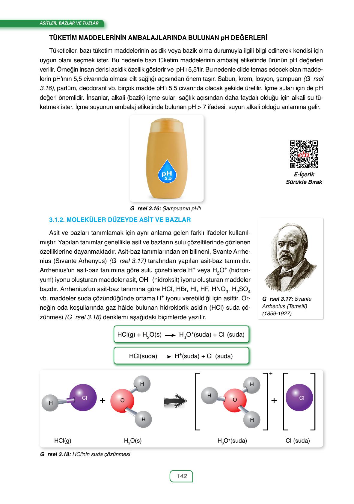 10. Sınıf Ata Yayınları Kimya Ders Kitabı Sayfa 142 Cevapları 10. Sınıf Ata Yayınları Kimya Ders Kitabı Sayfa 142 Cevapları