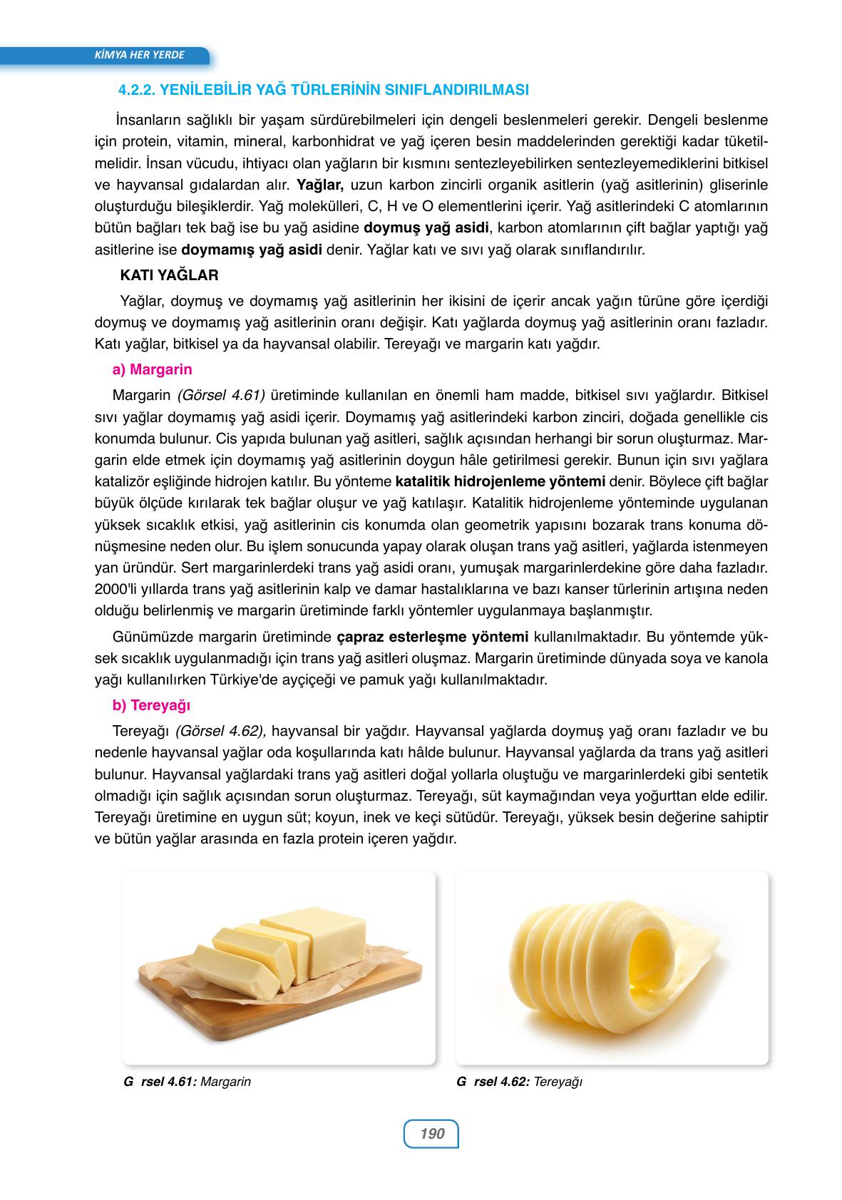 10. Sınıf Ata Yayınları Kimya Ders Kitabı Sayfa 190 Cevapları 10. Sınıf Ata Yayınları Kimya Ders Kitabı Sayfa 190 Cevapları