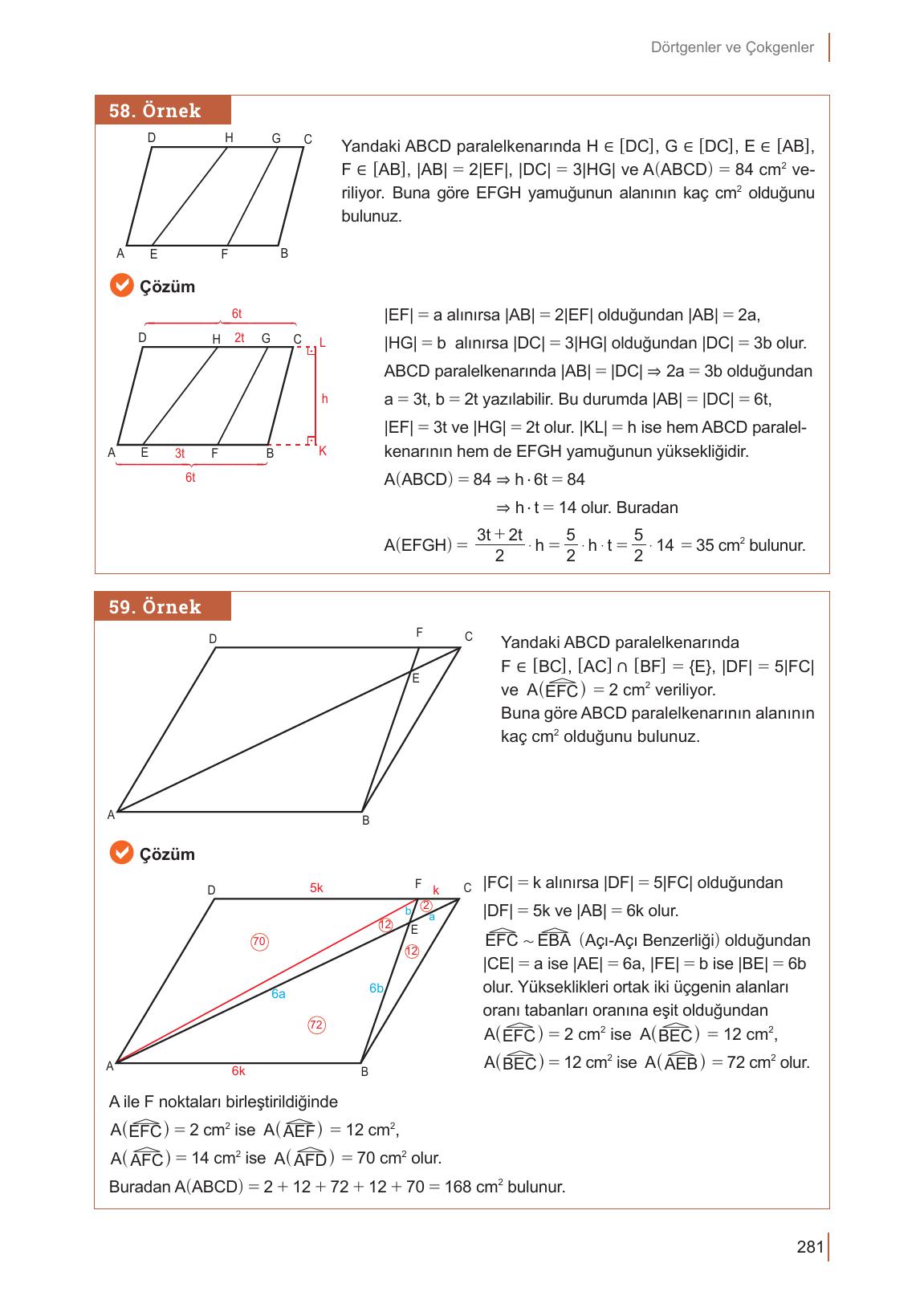 10. Sınıf Meb Yayınları Matematik Ders Kitabı Sayfa 281 Cevapları 10. Sınıf Meb Yayınları Matematik Ders Kitabı Sayfa 281 Cevapları