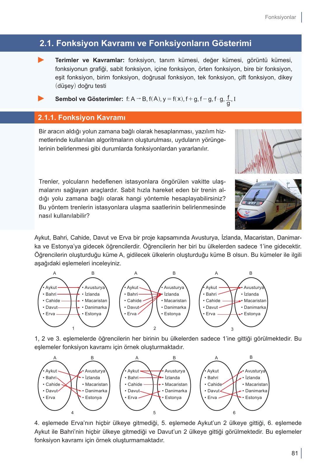 10. Sınıf Meb Yayınları Matematik Ders Kitabı Sayfa 81 Cevapları