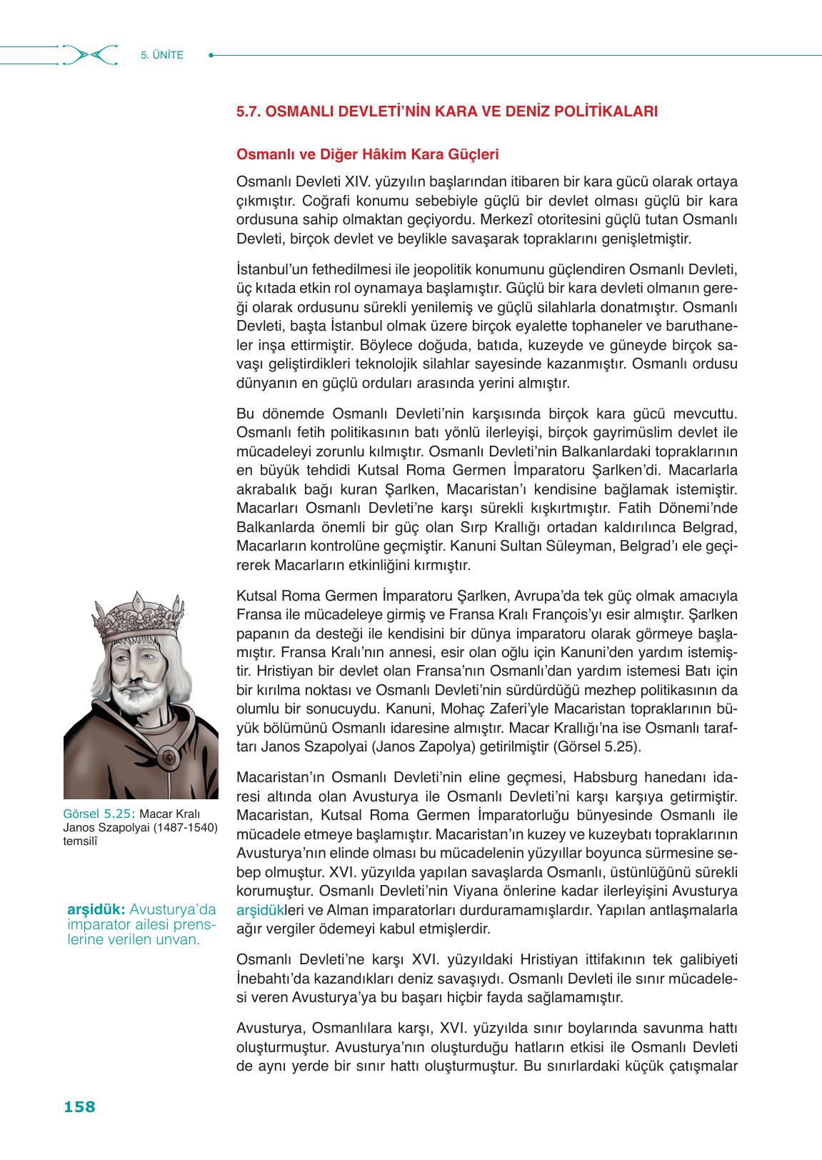 10. Sınıf Meb Yayınları Tarih Ders Kitabı Sayfa 158 Cevapları 10. Sınıf Meb Yayınları Tarih Ders Kitabı Sayfa 158 Cevapları