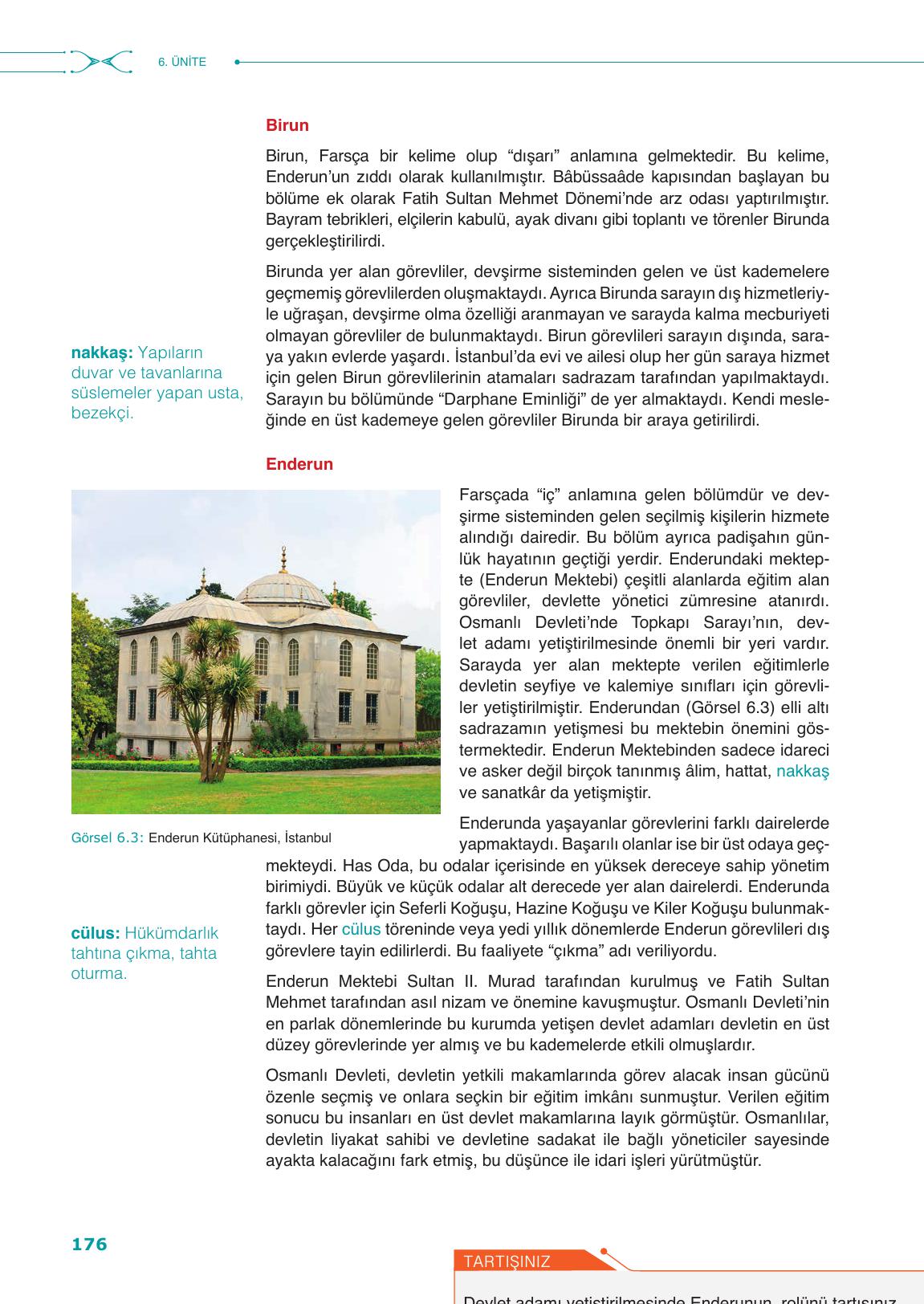 10. Sınıf Meb Yayınları Tarih Ders Kitabı Sayfa 176 Cevapları 10. Sınıf Meb Yayınları Tarih Ders Kitabı Sayfa 176 Cevapları