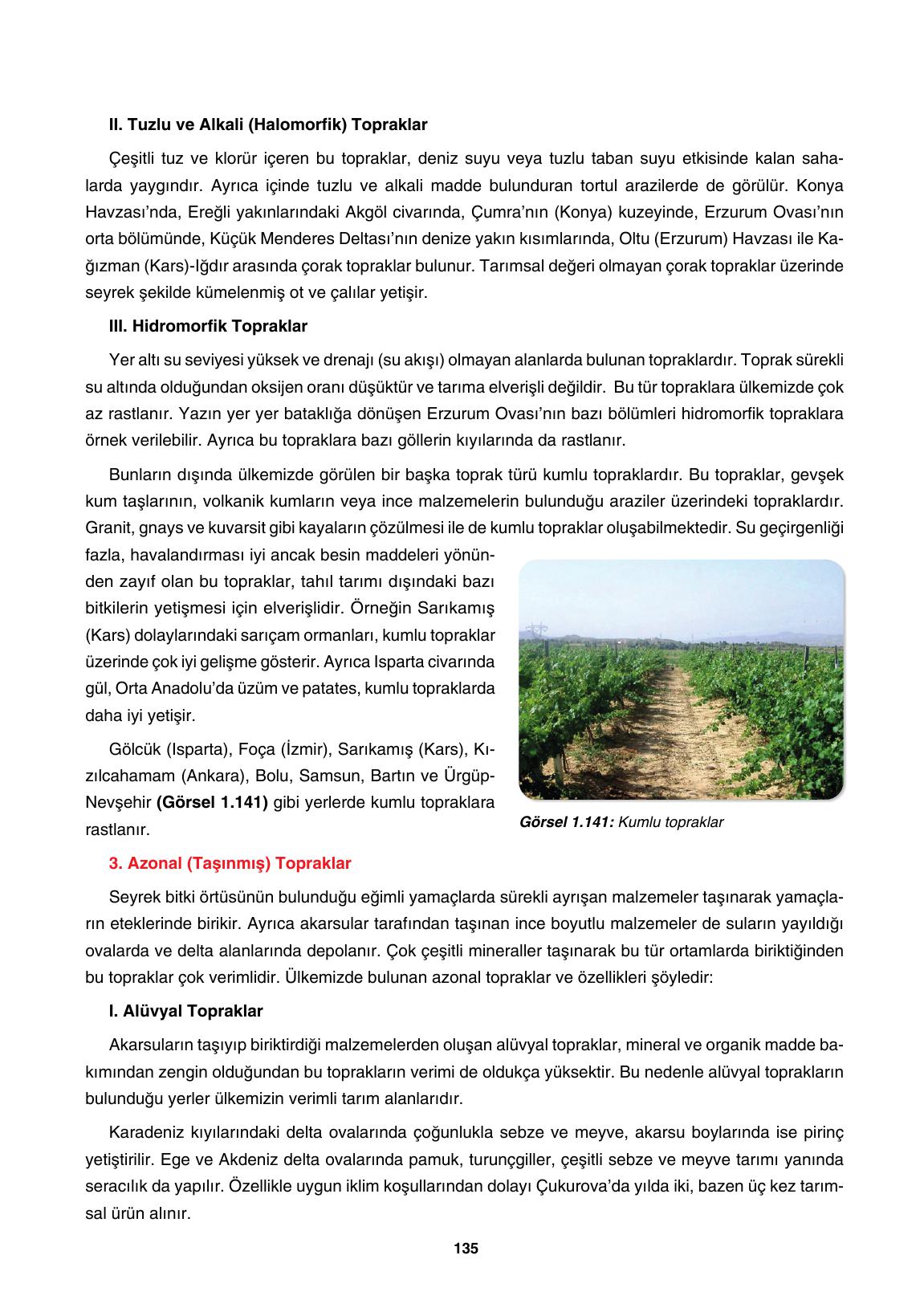10. Sınıf Tutku Yayıncılık Coğrafya Ders Kitabı Sayfa 135 Cevapları 10. Sınıf Tutku Yayıncılık Coğrafya Ders Kitabı Sayfa 135 Cevapları