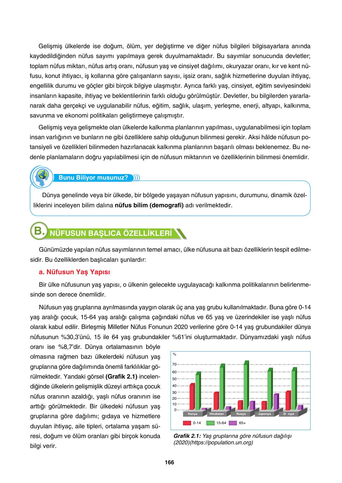 10. Sınıf Tutku Yayıncılık Coğrafya Ders Kitabı Sayfa 166 Cevapları 10. Sınıf Tutku Yayıncılık Coğrafya Ders Kitabı Sayfa 166 Cevapları