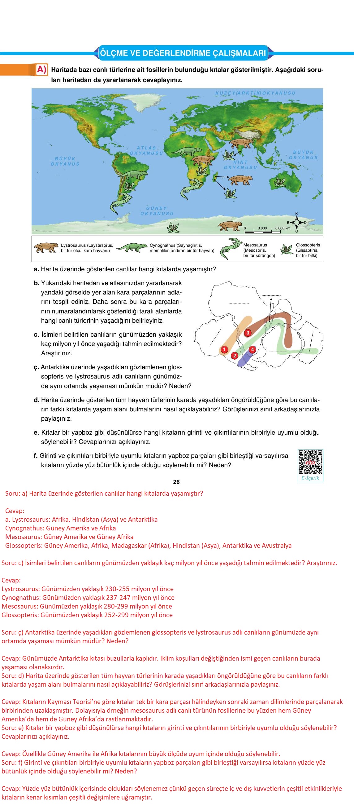 10. Sınıf Tutku Yayıncılık Coğrafya Ders Kitabı Sayfa 26 Cevapları 10. Sınıf Tutku Yayıncılık Coğrafya Ders Kitabı Sayfa 26 Cevapları