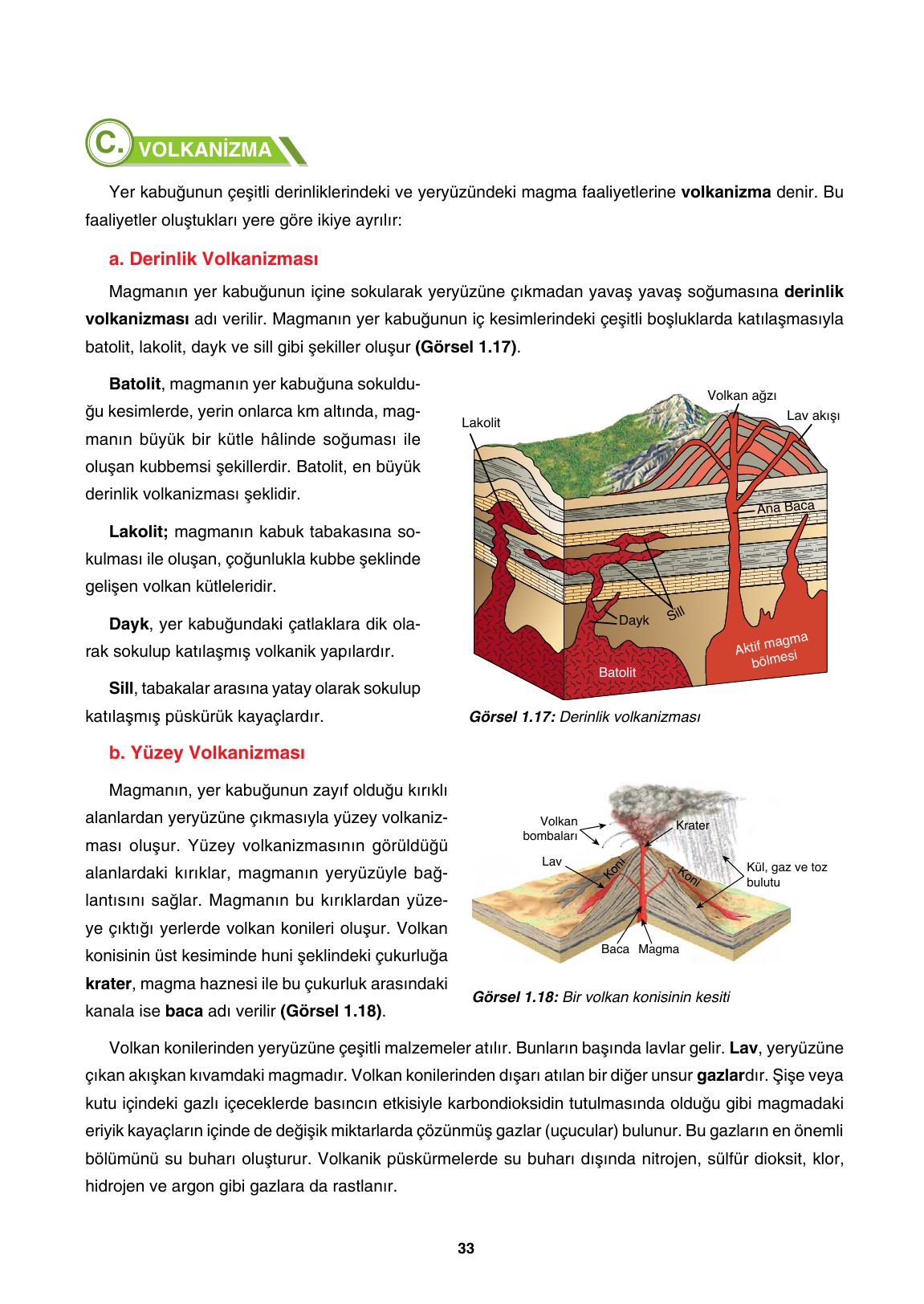 10. Sınıf Tutku Yayıncılık Coğrafya Ders Kitabı Sayfa 33 Cevapları