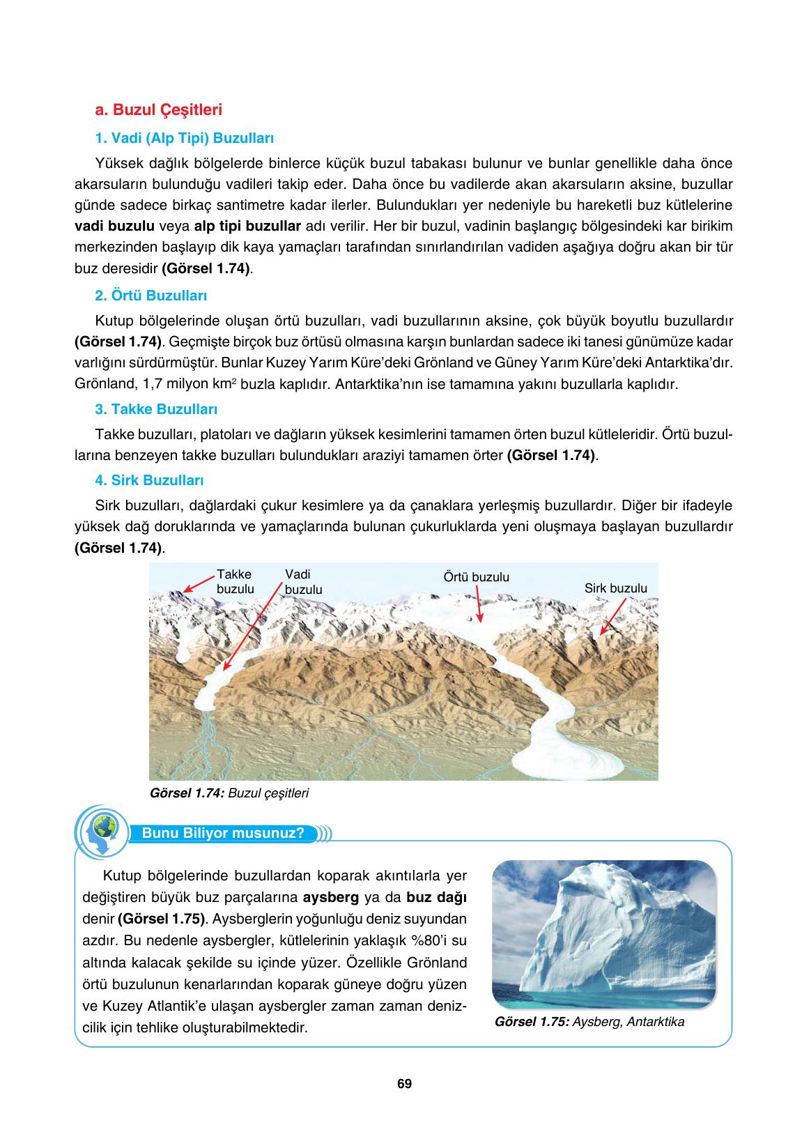10. Sınıf Tutku Yayıncılık Coğrafya Ders Kitabı Sayfa 69 Cevapları 10. Sınıf Tutku Yayıncılık Coğrafya Ders Kitabı Sayfa 69 Cevapları