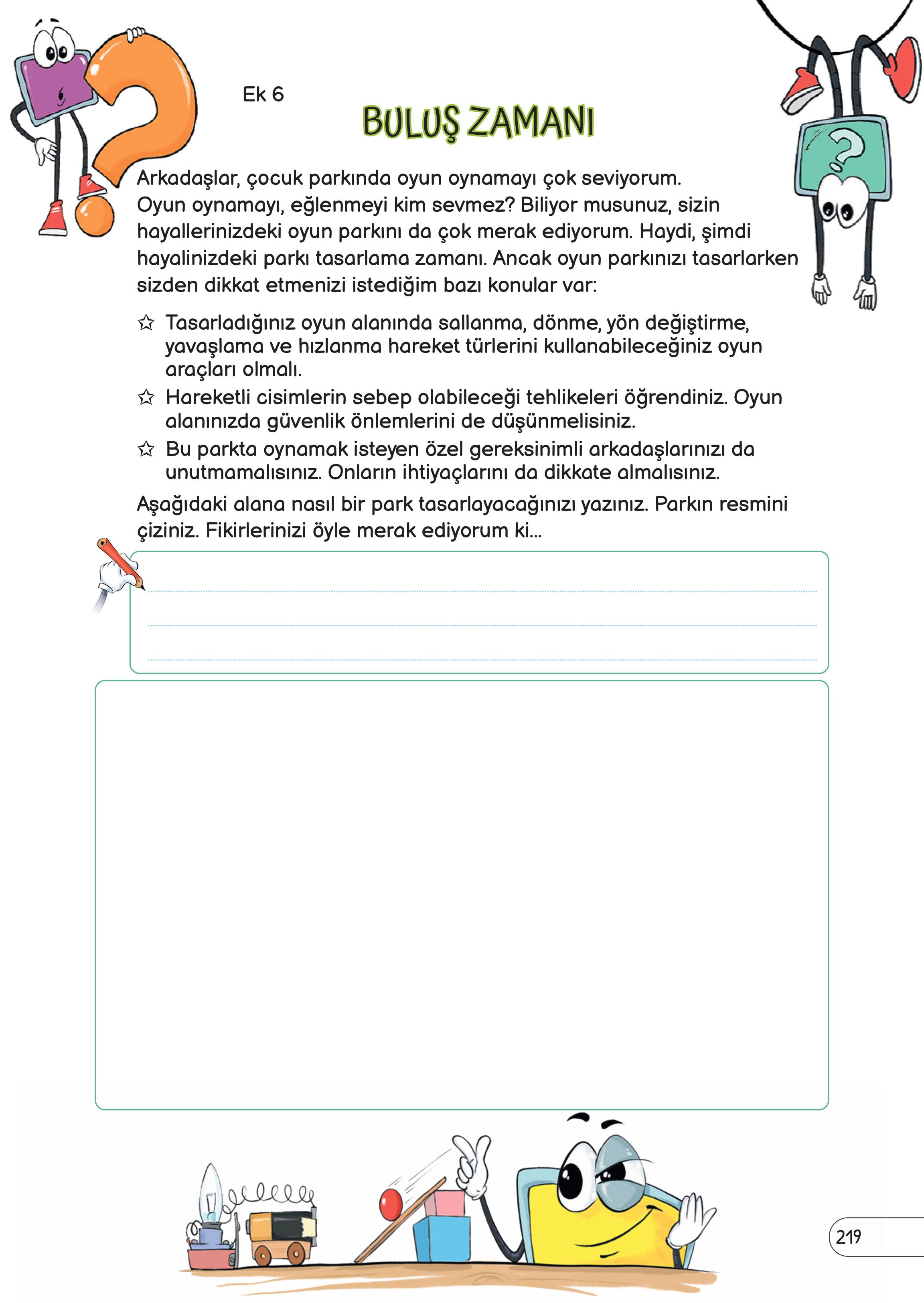 3. Sınıf Meb Yayınları Fen Bilimleri Ders Kitabı Sayfa 219 Cevapları