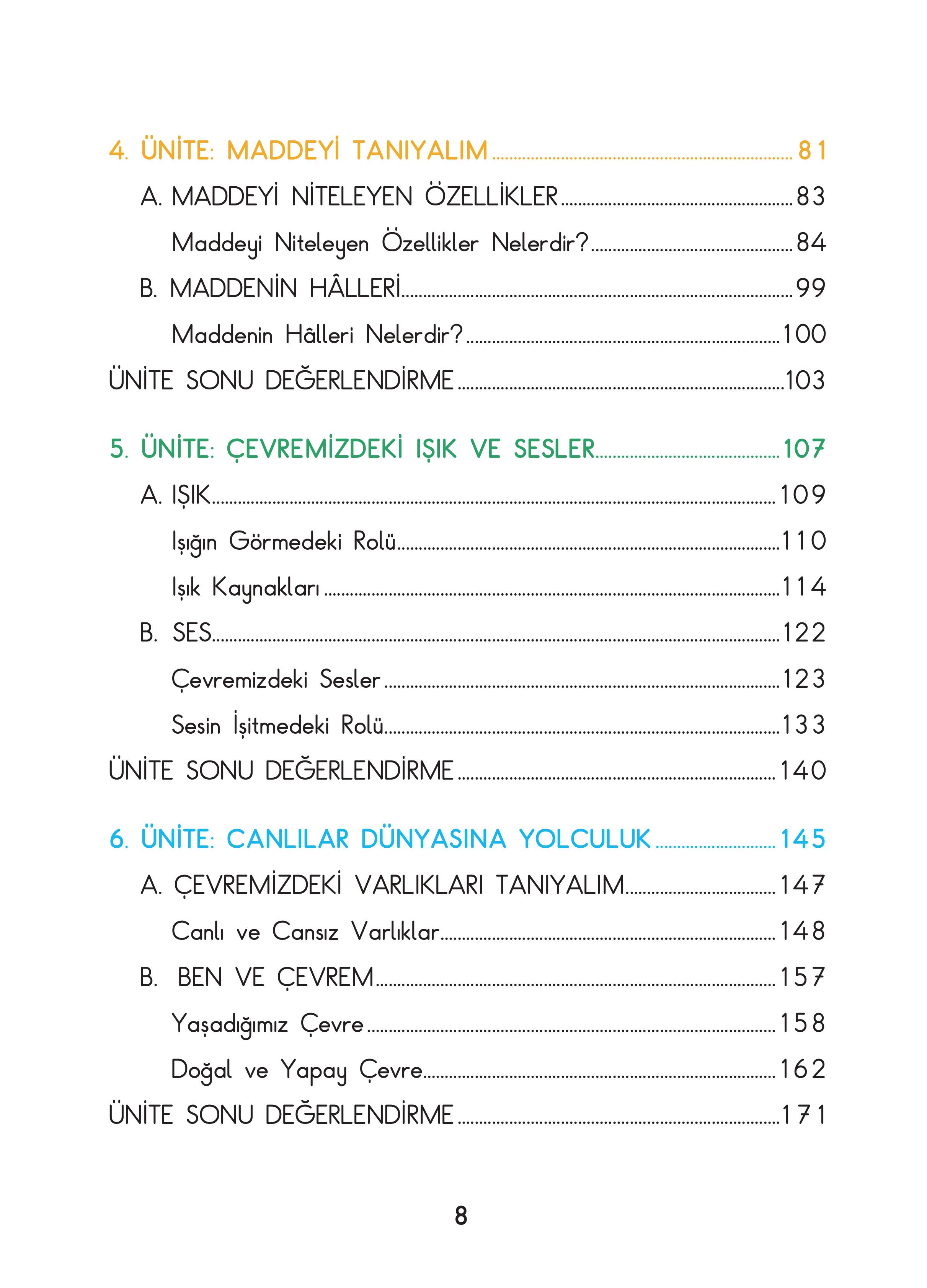 3. Sınıf Sdr Dikey Yayıncılık Fen Bilimleri Ders Kitabı Sayfa 8 Cevapları 3. Sınıf Sdr Dikey Yayıncılık Fen Bilimleri Ders Kitabı Sayfa 8 Cevapları