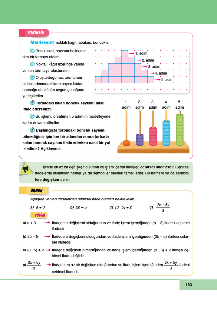 6. Sınıf Doğa Yayınları Matematik Ders Kitabı Sayfa 183 Cevapları