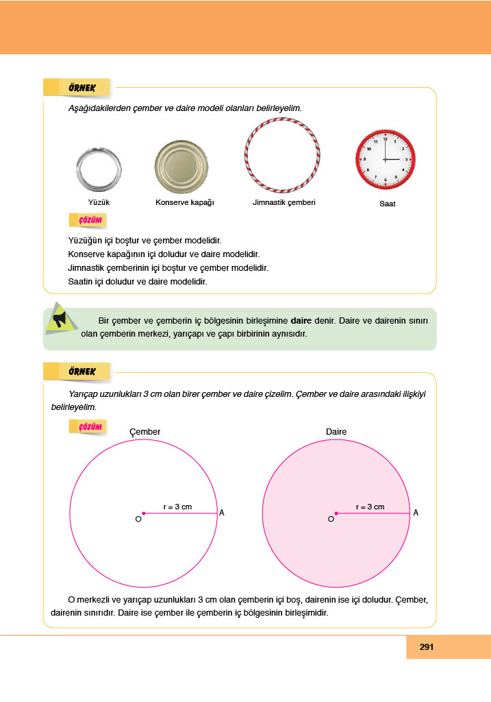 6. Sınıf Doğa Yayınları Matematik Ders Kitabı Sayfa 291 Cevapları