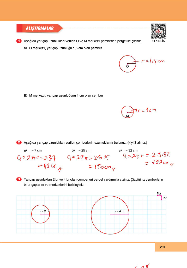 6. Sınıf Doğa Yayınları Matematik Ders Kitabı Sayfa 297 Cevapları