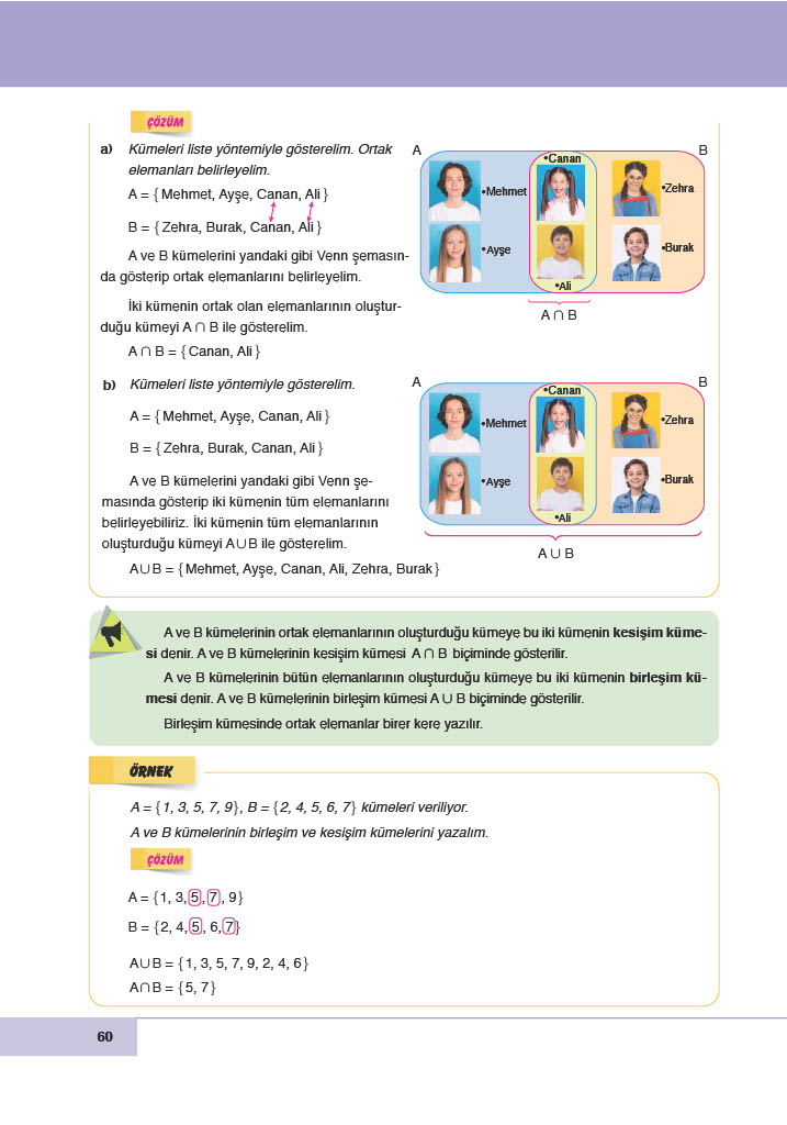 6. Sınıf Doğa Yayınları Matematik Ders Kitabı Sayfa 60 Cevapları