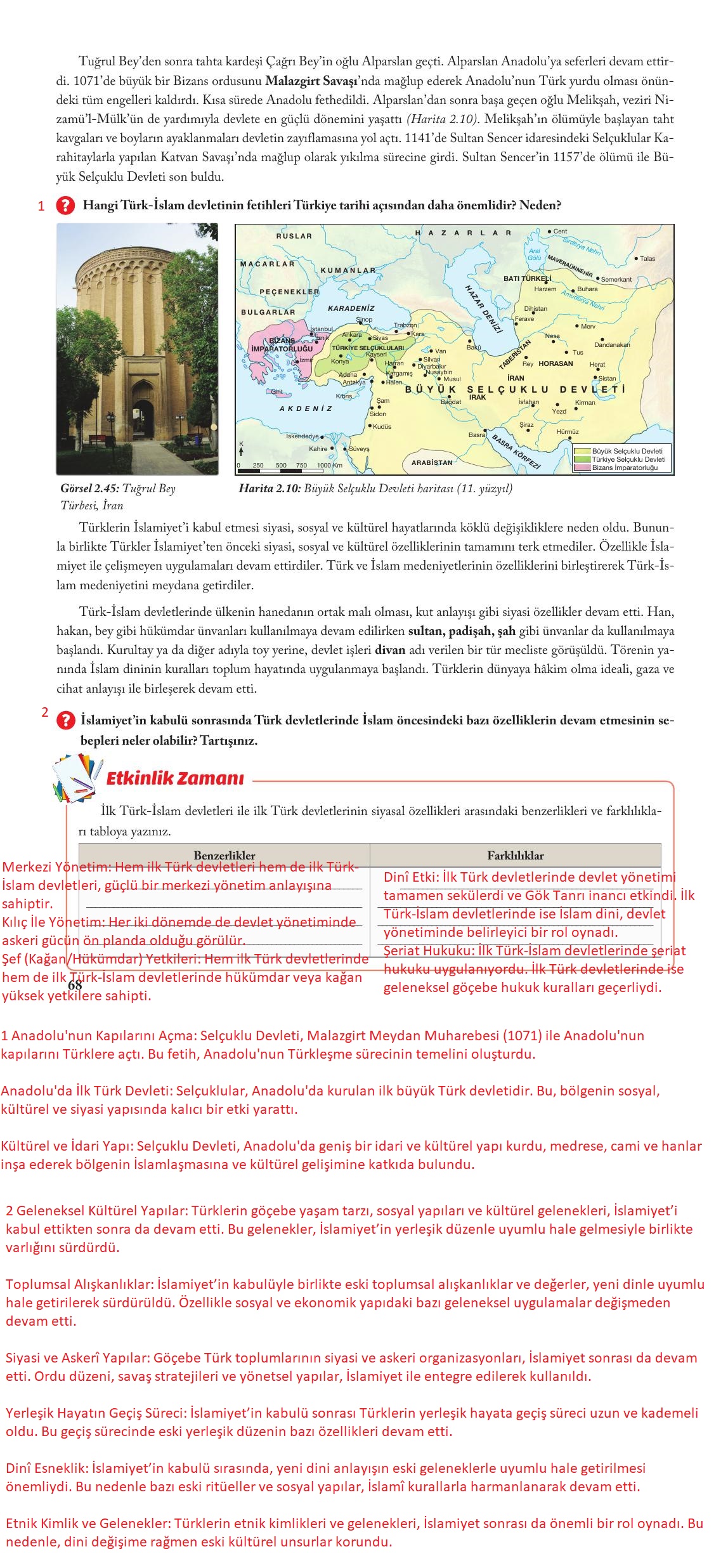 6. Sınıf Evos Yayınları Sosyal Bilgiler Ders Kitabı Sayfa 68 Cevapları 6. Sınıf Evos Yayınları Sosyal Bilgiler Ders Kitabı Sayfa 68 Cevapları