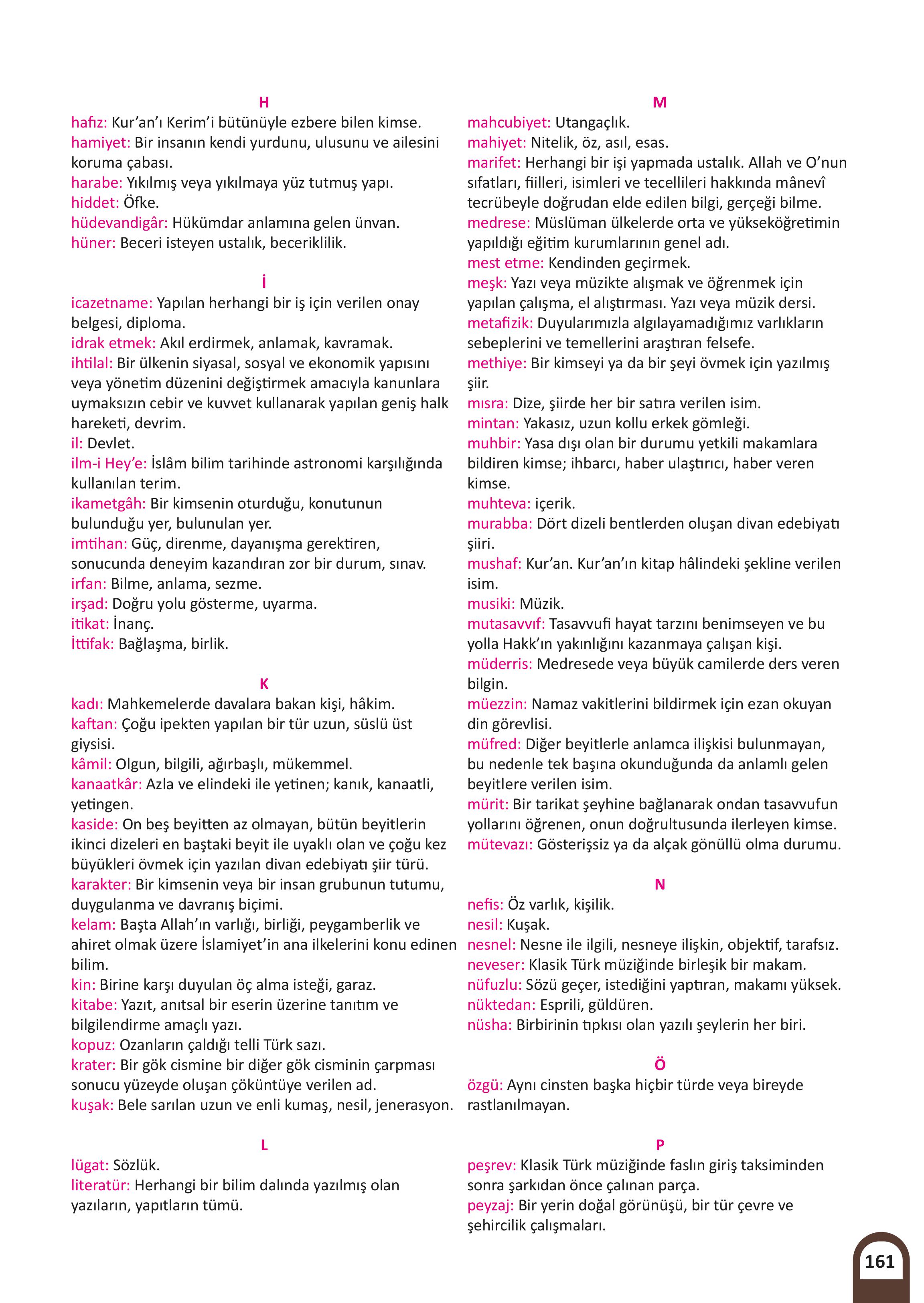 6. Sınıf Meb Yayınları Kültür Ve Medeniyetimize Yön Verenler Ders Kitabı Sayfa 162 Cevapları