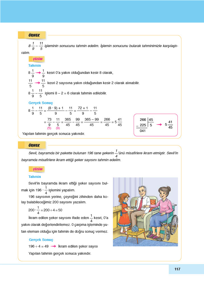 6. Sınıf Meb Yayınları Matematik Ders Kitabı Sayfa 117 Cevapları