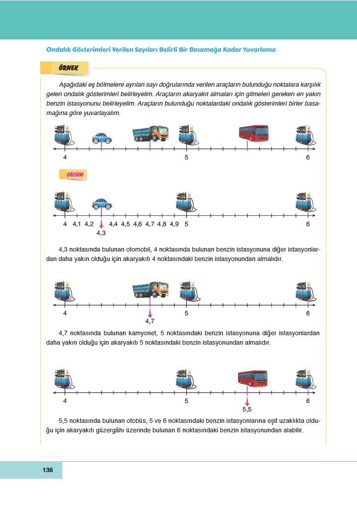 6. Sınıf Meb Yayınları Matematik Ders Kitabı Sayfa 138 Cevapları