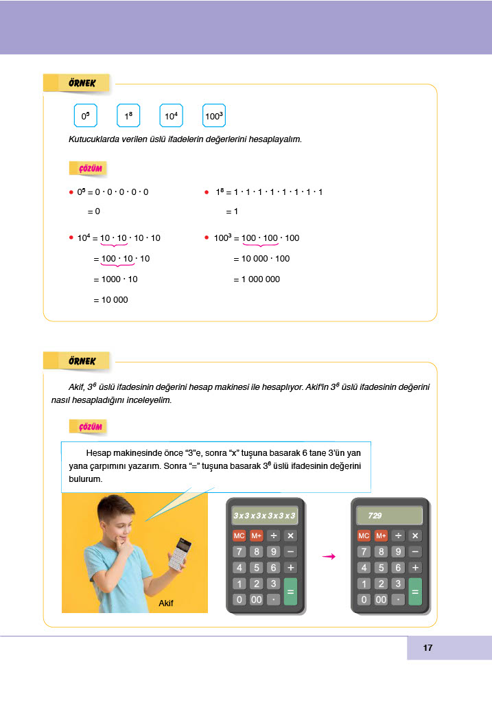 6. Sınıf Meb Yayınları Matematik Ders Kitabı Sayfa 17 Cevapları