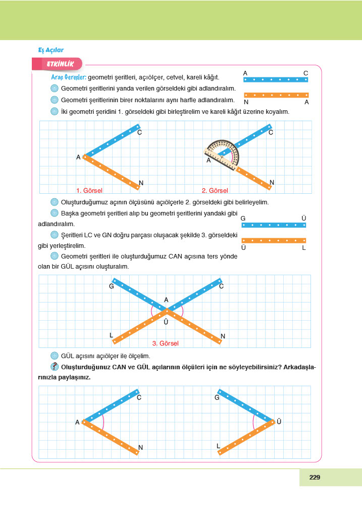 6. Sınıf Meb Yayınları Matematik Ders Kitabı Sayfa 229 Cevapları