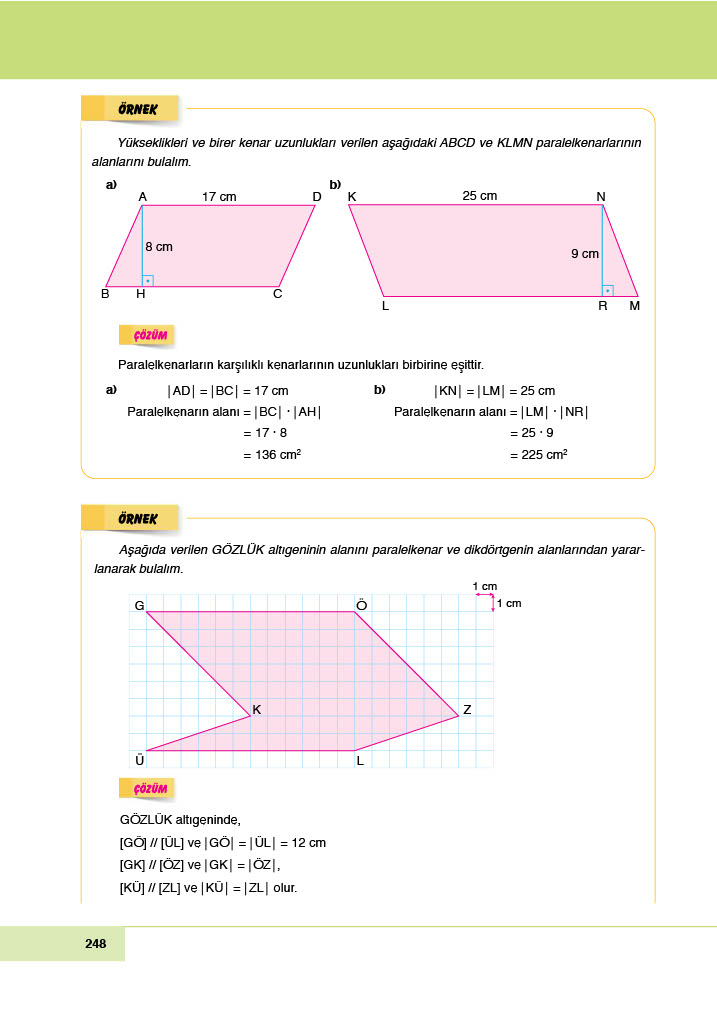 6. Sınıf Meb Yayınları Matematik Ders Kitabı Sayfa 248 Cevapları