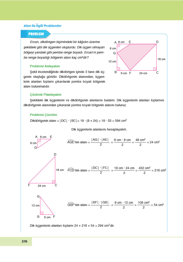 6. Sınıf Meb Yayınları Matematik Ders Kitabı Sayfa 270 Cevapları