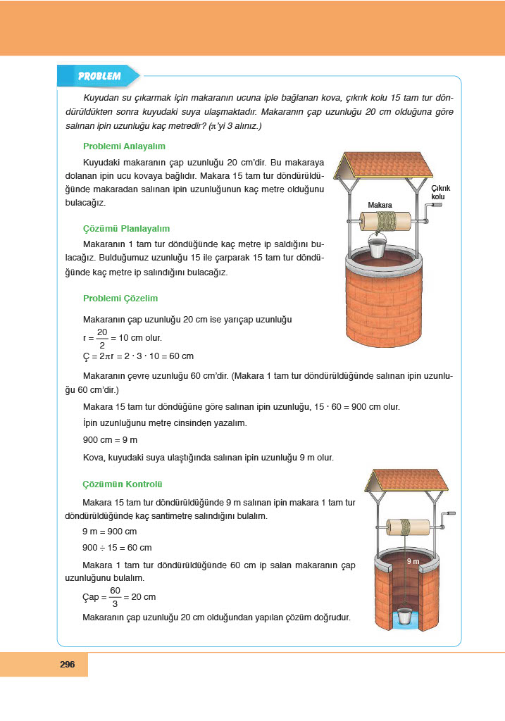 6. Sınıf Meb Yayınları Matematik Ders Kitabı Sayfa 296 Cevapları