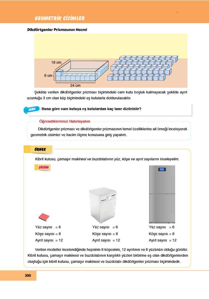 6. Sınıf Meb Yayınları Matematik Ders Kitabı Sayfa 300 Cevapları