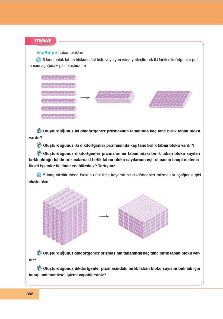6. Sınıf Meb Yayınları Matematik Ders Kitabı Sayfa 302 Cevapları
